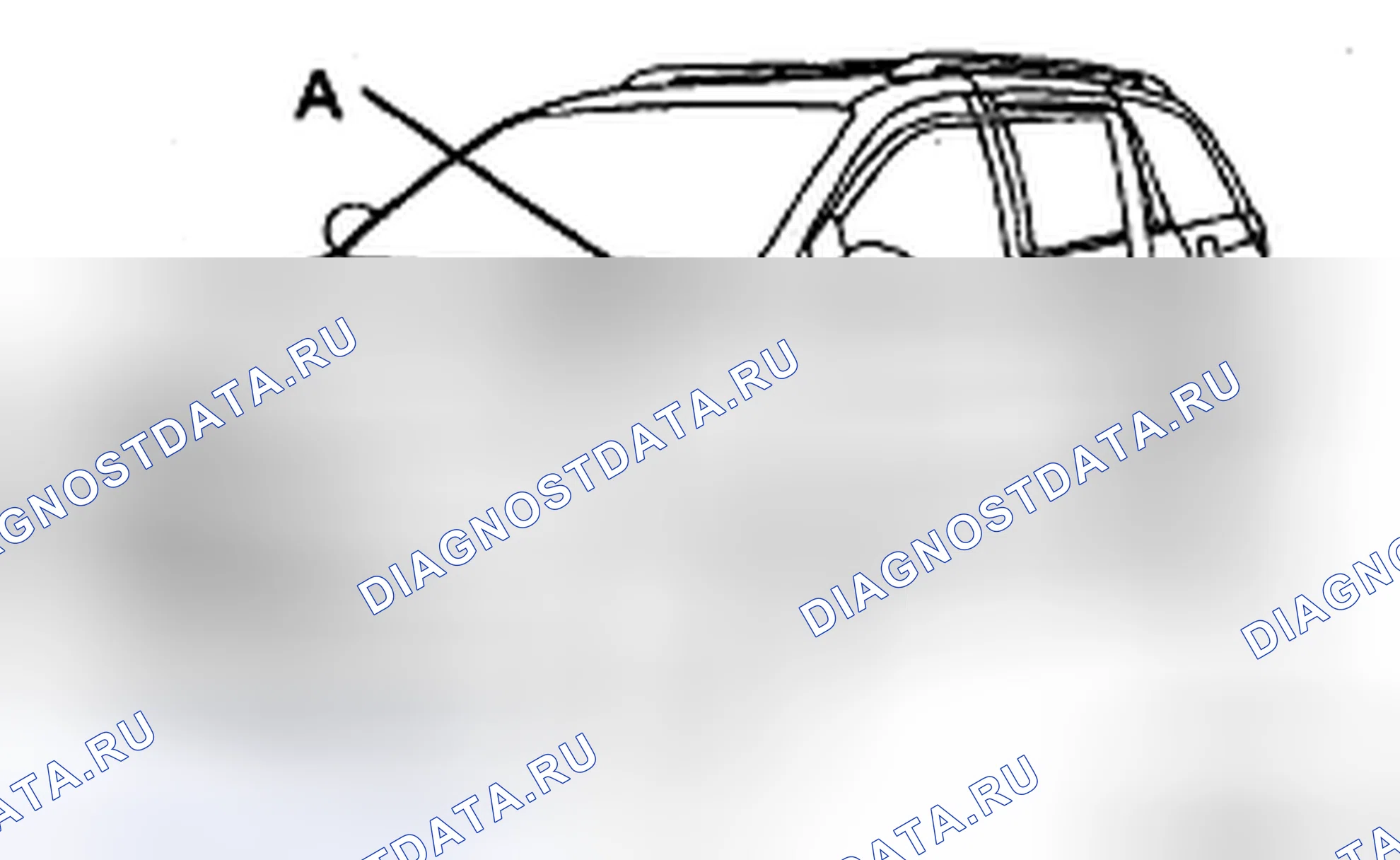 Рис. 2: ИДЕНТИФИКАЦИОННЫЕ И СЕРИЙНЫЕ НОМЕРА ТРАНСПОРТНЫХ СРЕДСТВ. Toyota Sienna II рестайлинг