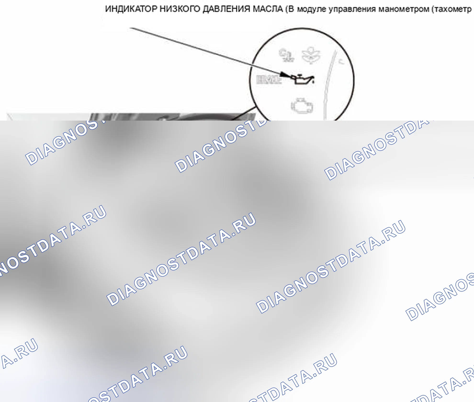 Рис. 3: Индекс расположения компонентов системы смазки двигателя (K24Z7). Honda Civic IX