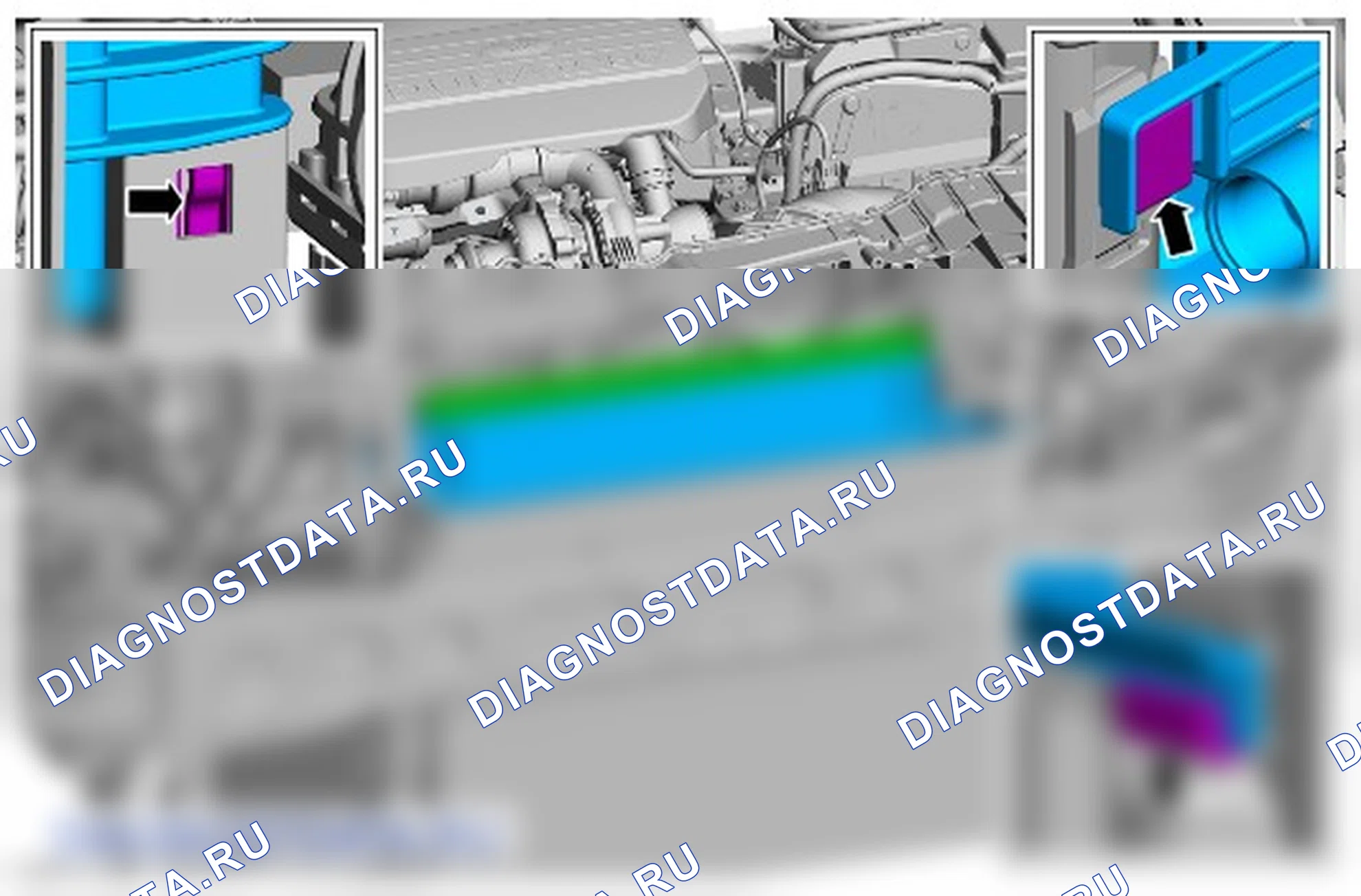 Как снять и установить радиатор трансмиссионной жидкости коробки передач — воздух-масло. Ford Transit Connect II