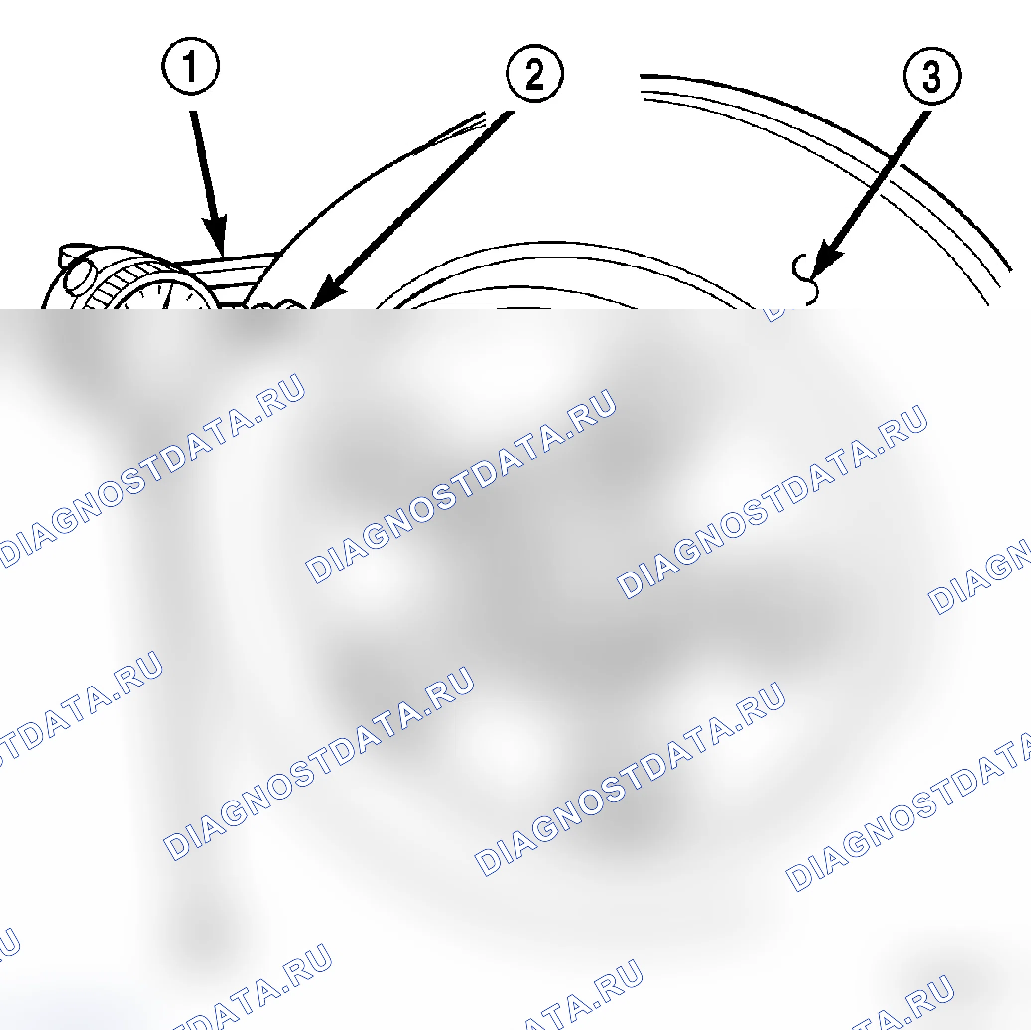 Рис. 122: БИЕНИЕ РОТОРА. Chrysler PT Cruiser I