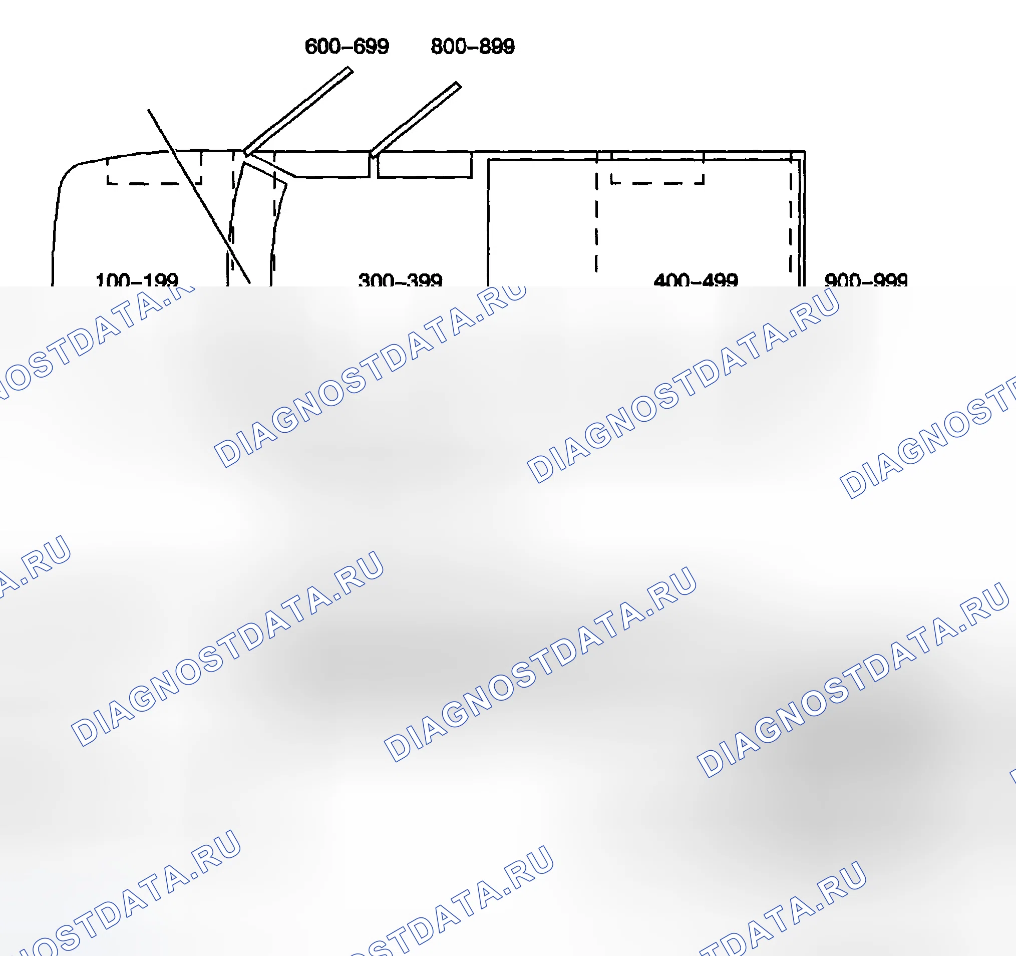Рис. 215: Зонирование грузовых автомобилей. GMC Sierra 1500 HD 