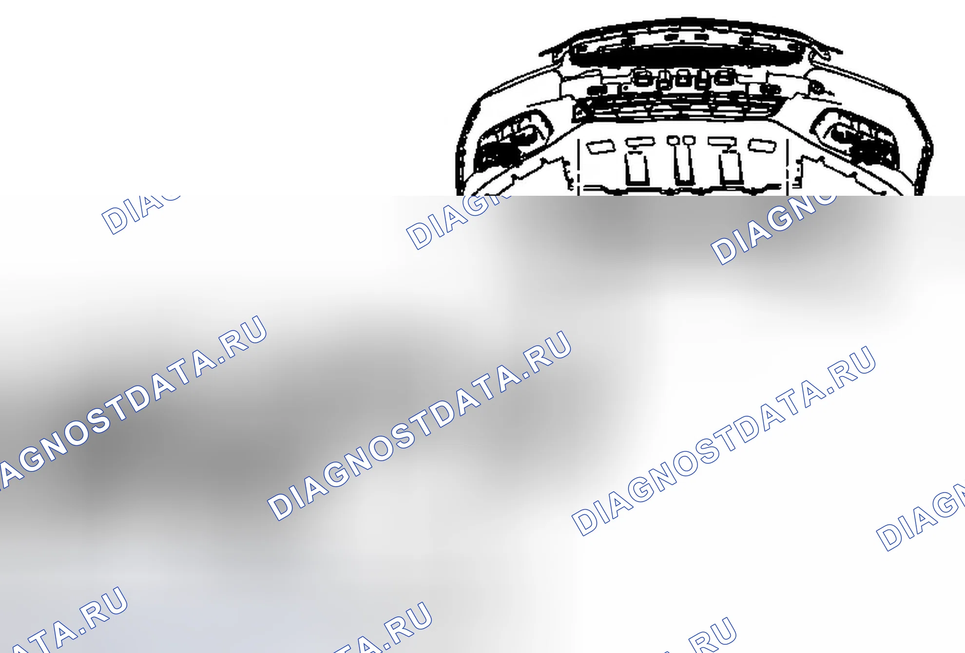 Рис. 10: Замена нижнего ударного бруса переднего бампера. Chevrolet Malibu VIII рестайлинг