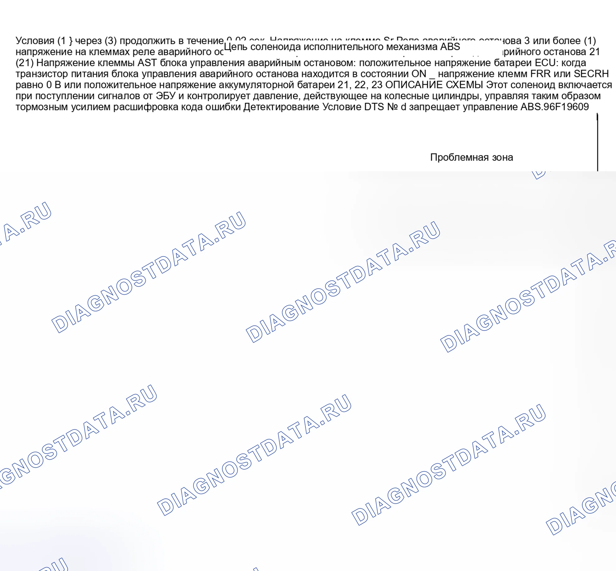 Рис. 12: коды неисправностей 21, 22 и 23: ЦЕПЬ СОЛЕНОИДА ПРИВОДА ABS. Toyota Tacoma I