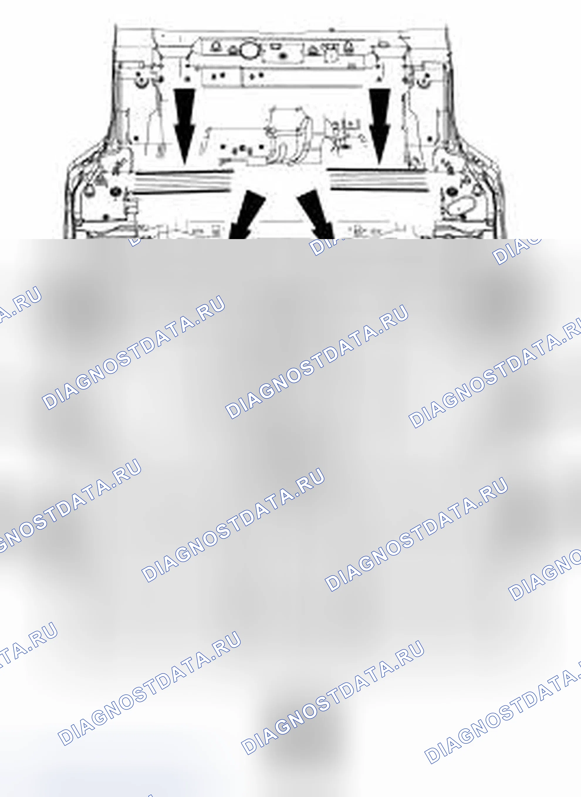 Рис. 14: Гасители звука и изоляторы. Ford Fusion I рестайлинг