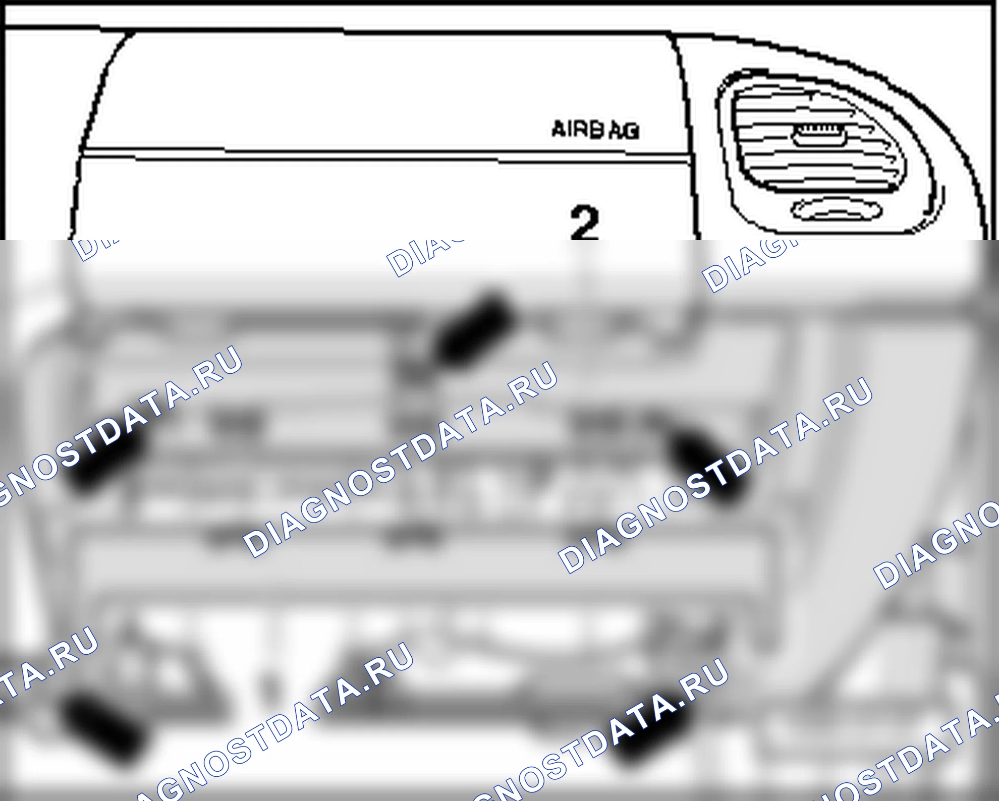 Отсеки, крышки и обшивки (Общий кузовной ремонт, интерьер) (№ 2). SEAT Alhambra I