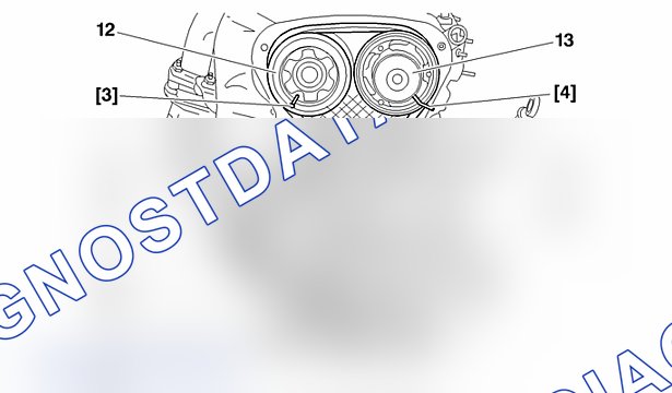 Снятие - установка: ремень ГРМ — b1bp2aqd. Citroen C5 I