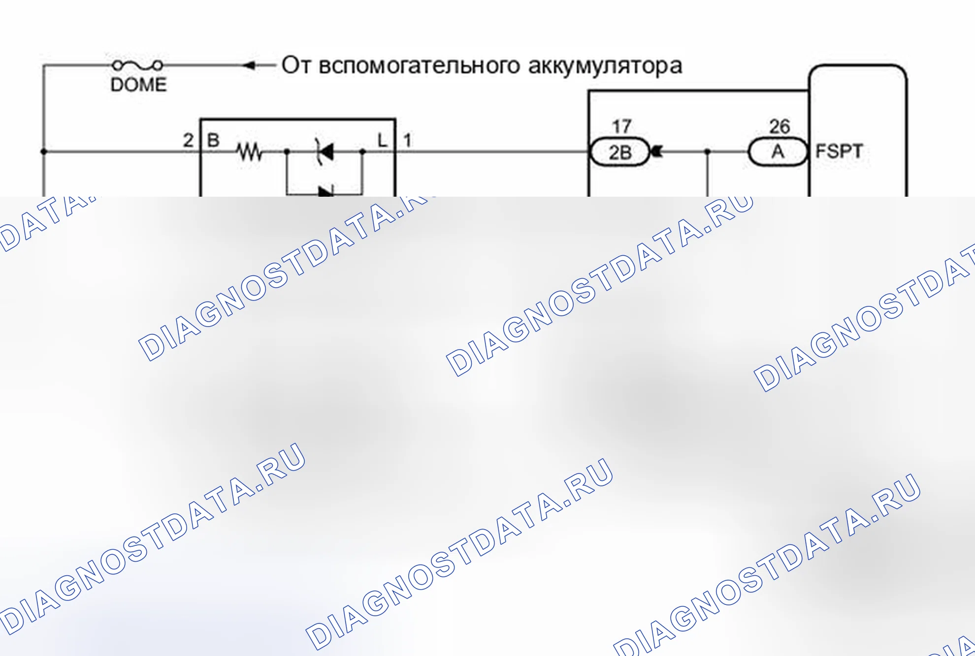 Рис. 9: электросхема. Lexus CT I