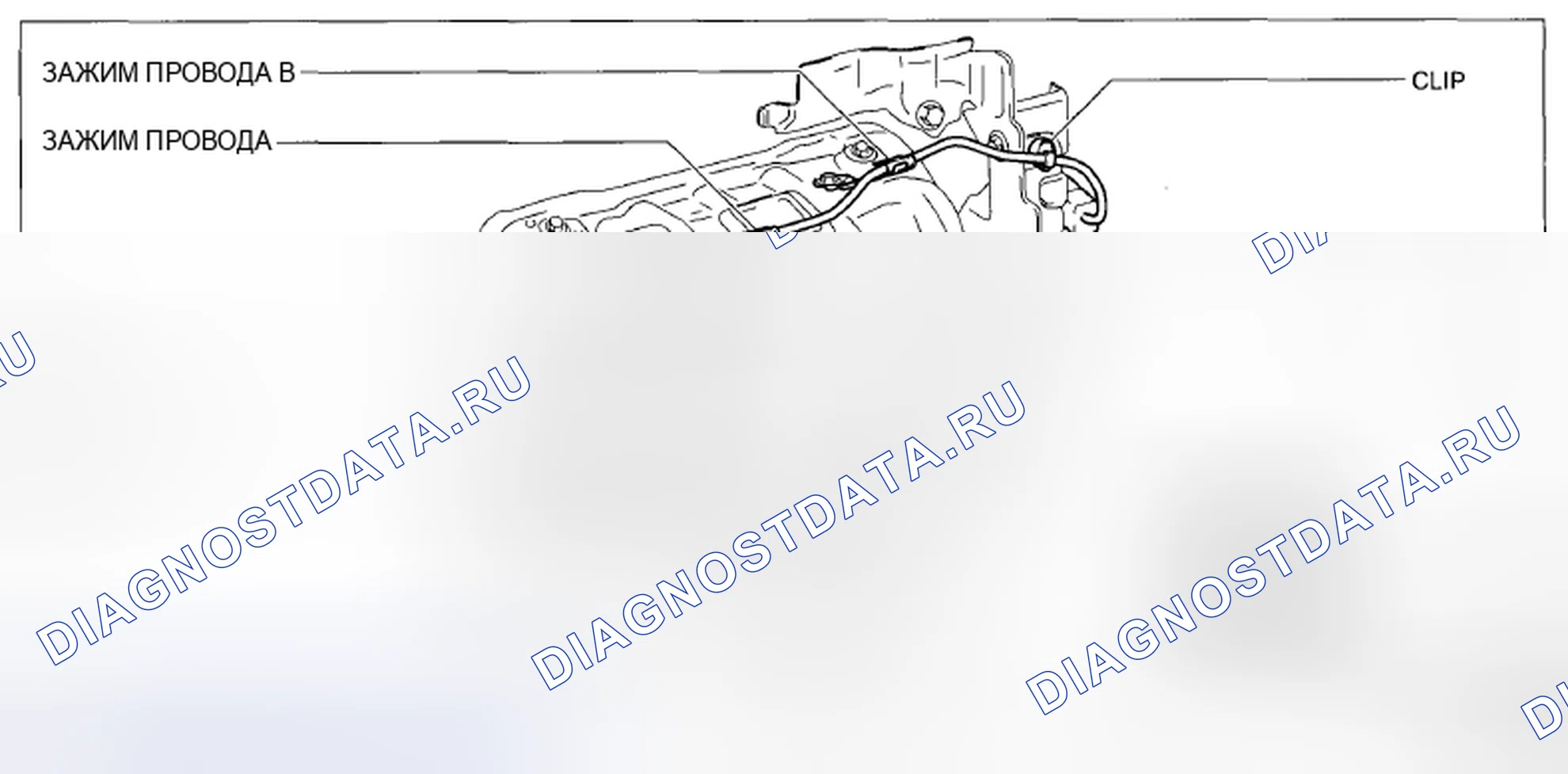 Рис. 46: Удаление соединителя с соотношением A / F. Mazda CX-5 I