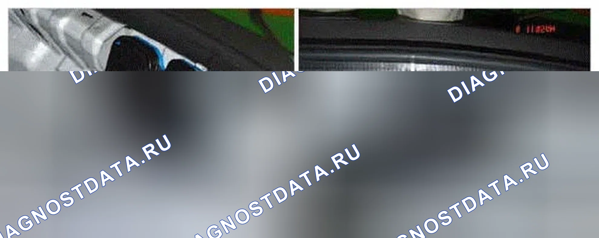Рис. 188: Расположение компонентов. Hyundai Genesis I рестайлинг