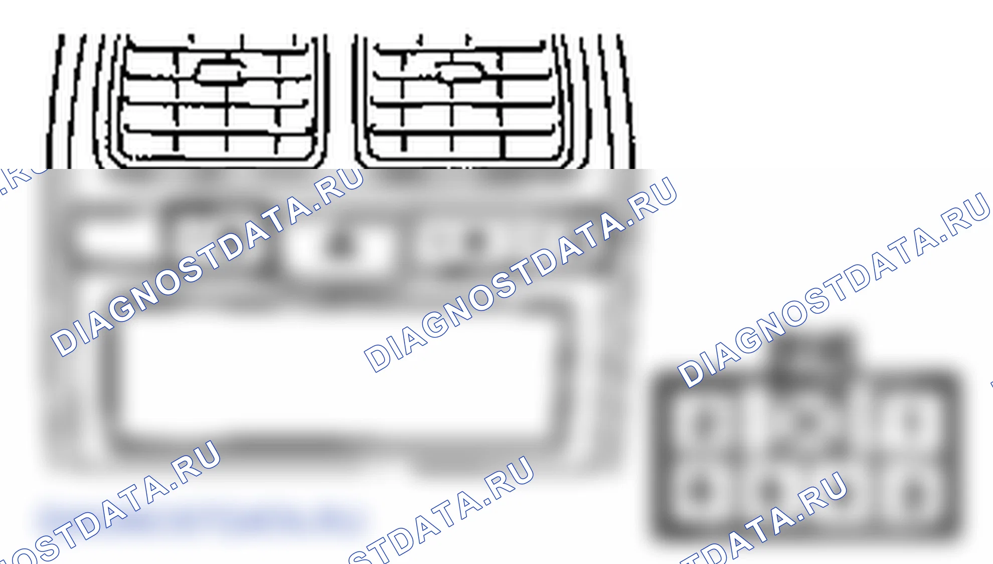 Выключатель обогрев стекла заднего окна. Hyundai Accent LC