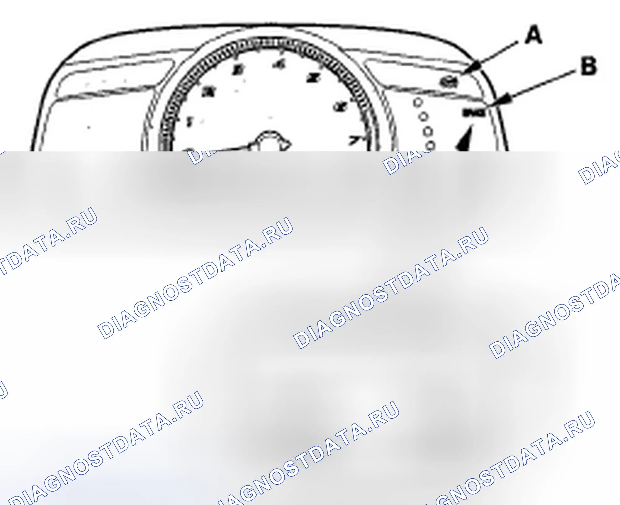 Рис. 26: Индикатор системы. Honda Civic VIII
