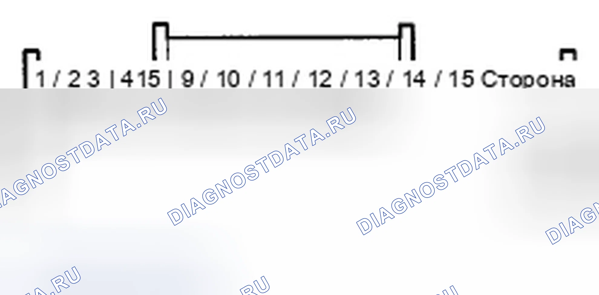 Рис. 499: РАЗЪЕМ АУДИОБЛОКА C (16P) (тип 6 CD). Honda Accord VIII