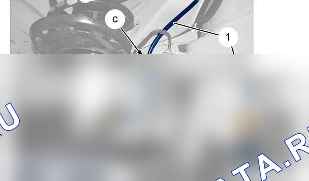 Снятие - установка: датчик переднего колеса — b3fg0i4d. Citroen C-Elysee I