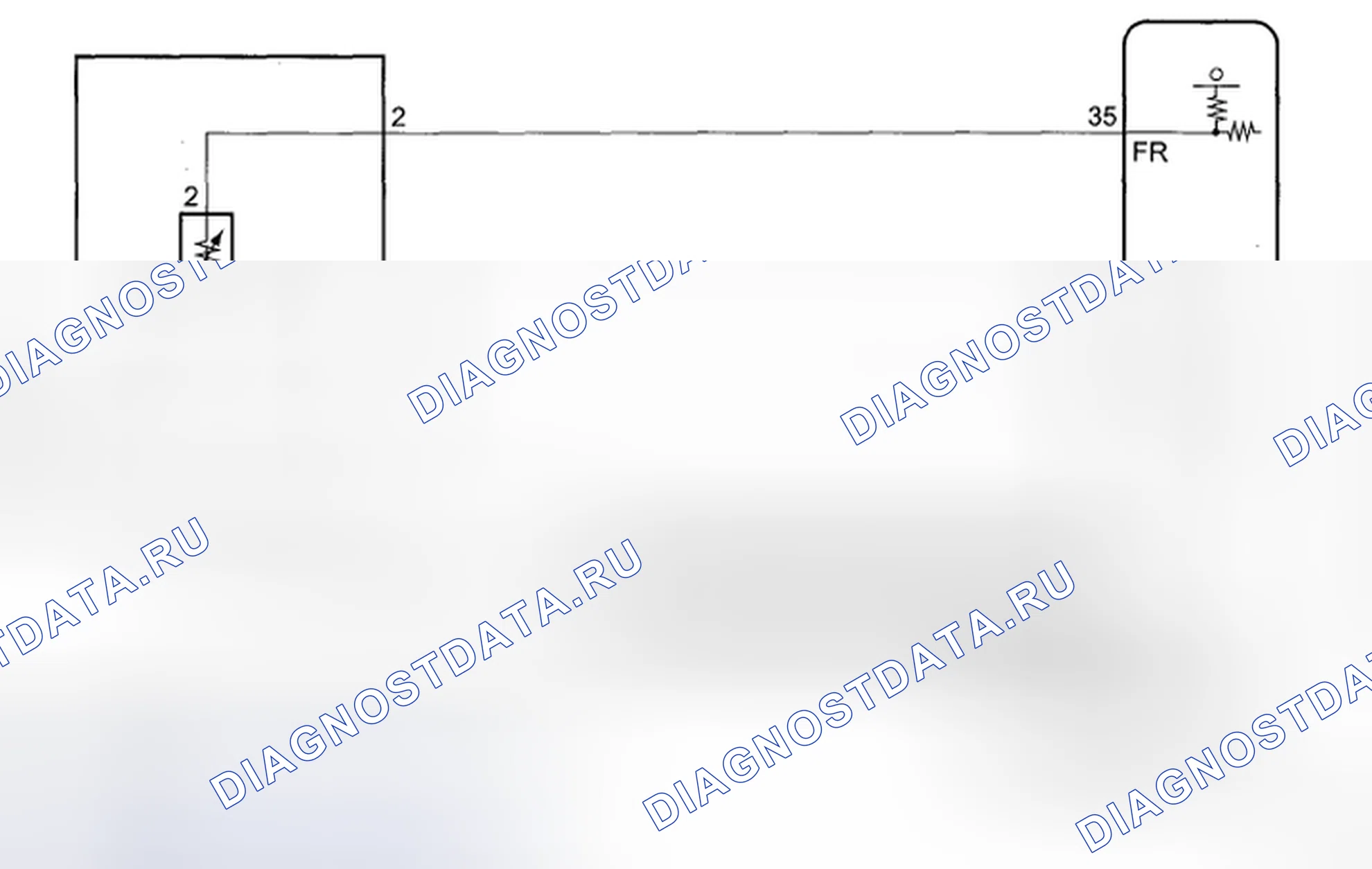 Рис. 83: электросхема. Toyota Camry XV40