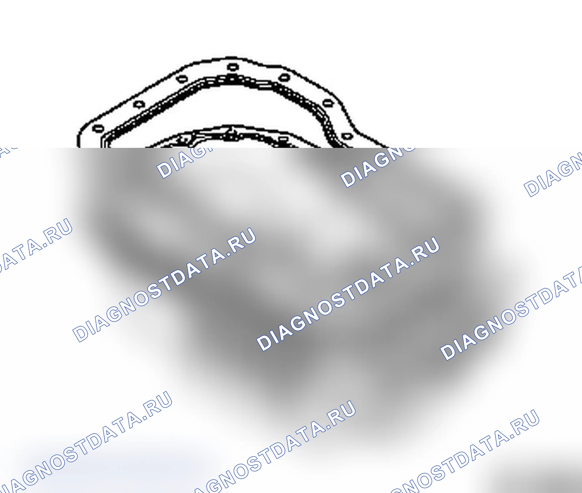 Замена прокладки масляного поддона. Opel Movano A