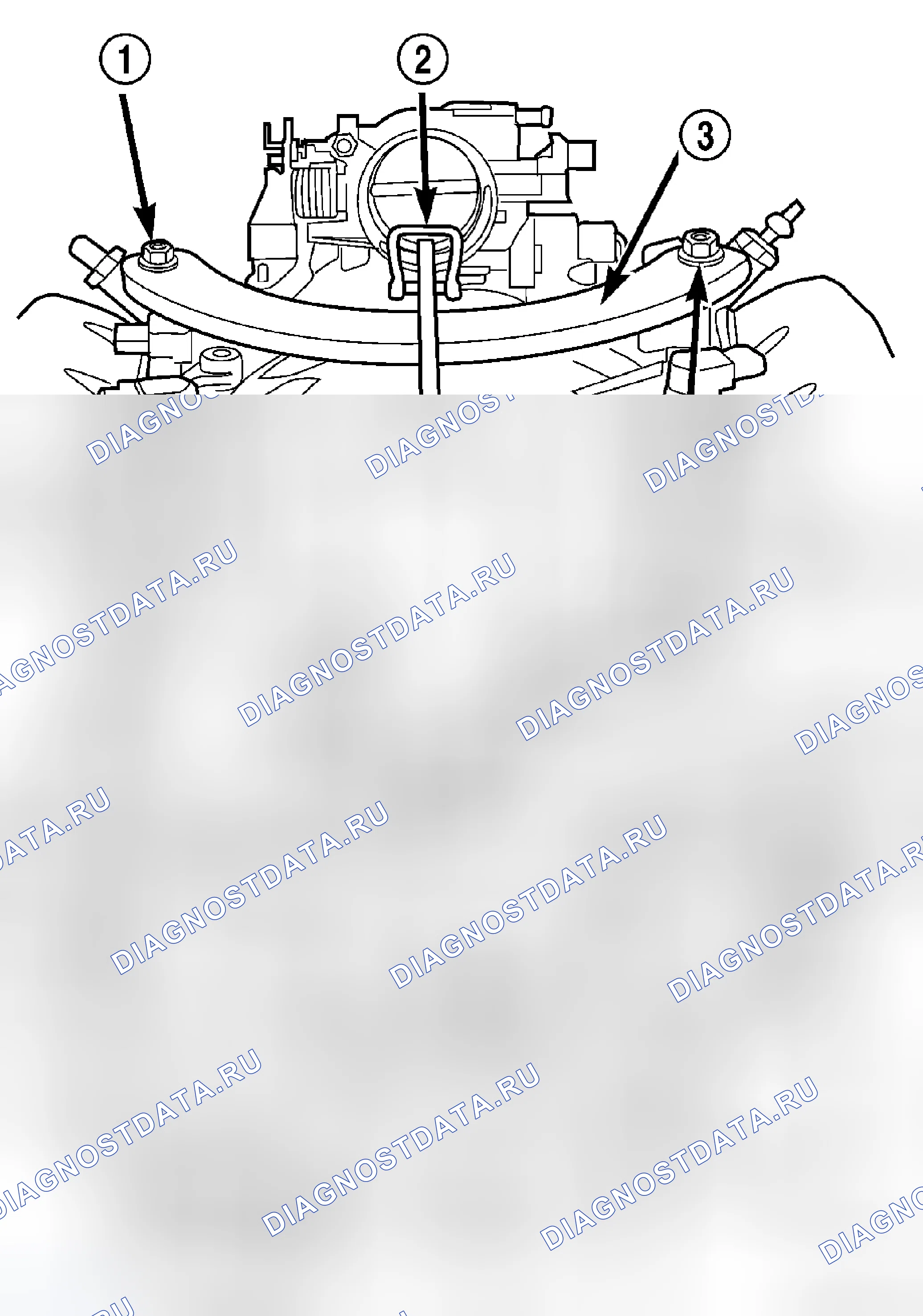 Рис. 272: МОНТАЖ - ДВИГАТЕЛЬ. Dodge Dakota III