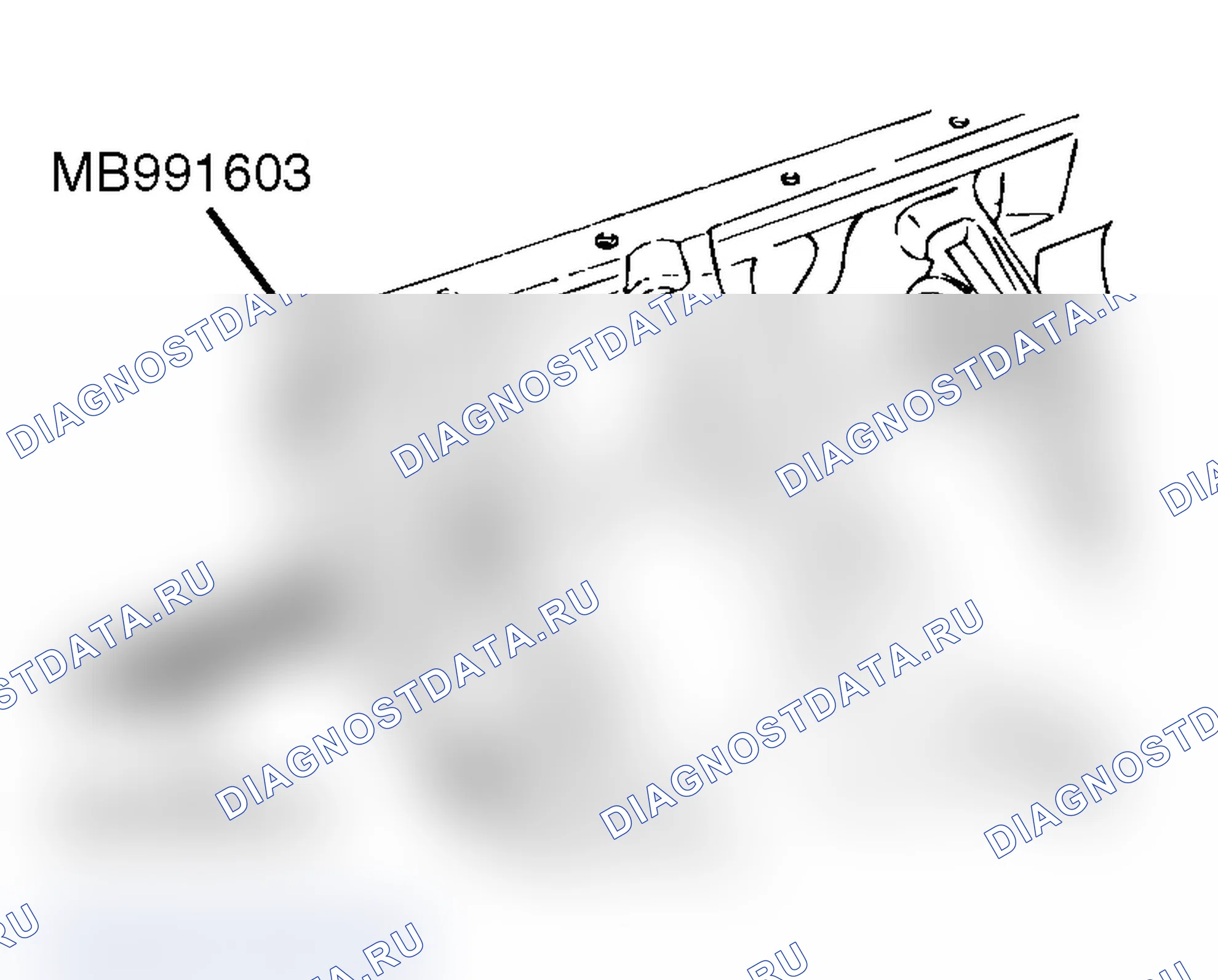 Рис. 846: <<E>> ДЕМОНТАЖ ЗАДНЕГО ПОДШИПНИКА ВАЛА ПРОТИВОВЕСА. Mitsubishi Lancer Evolution IX