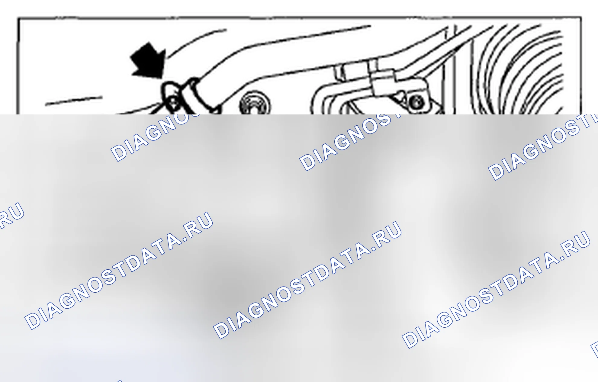 Рис. 480: СЛИВ ТОПЛИВА (ЧЕРЕЗ НАЛИВНОЙ ШЛАНГ). Subaru Impreza WRX GE рестайлинг