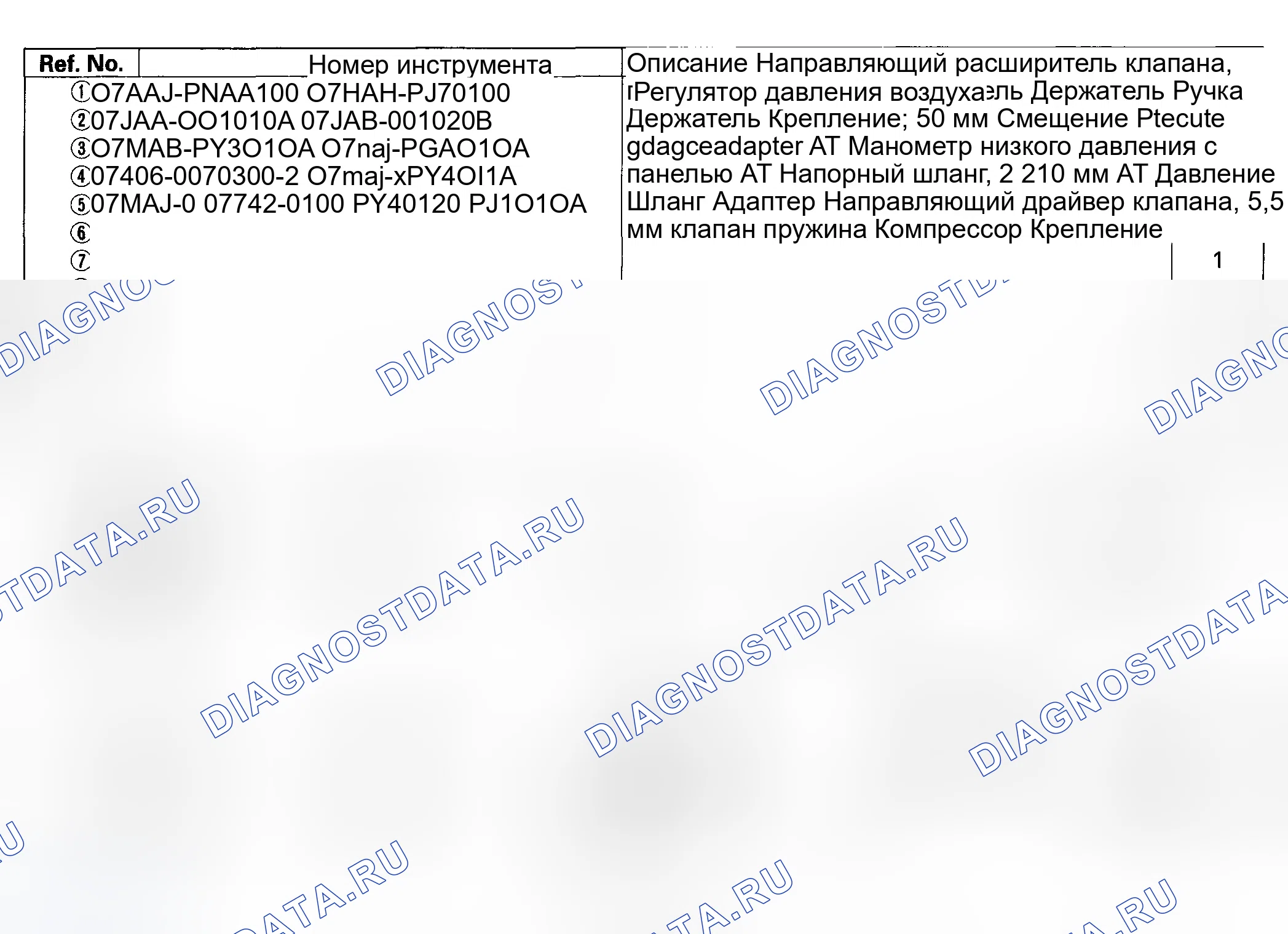 Рис. 59: Специальные инструменты. Honda Insight ZE1