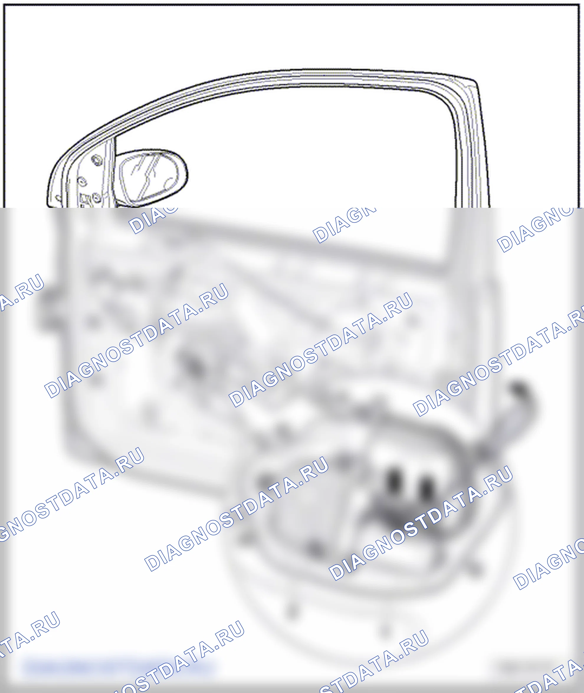 Стекло передней двери. Volkswagen Golf Mk5