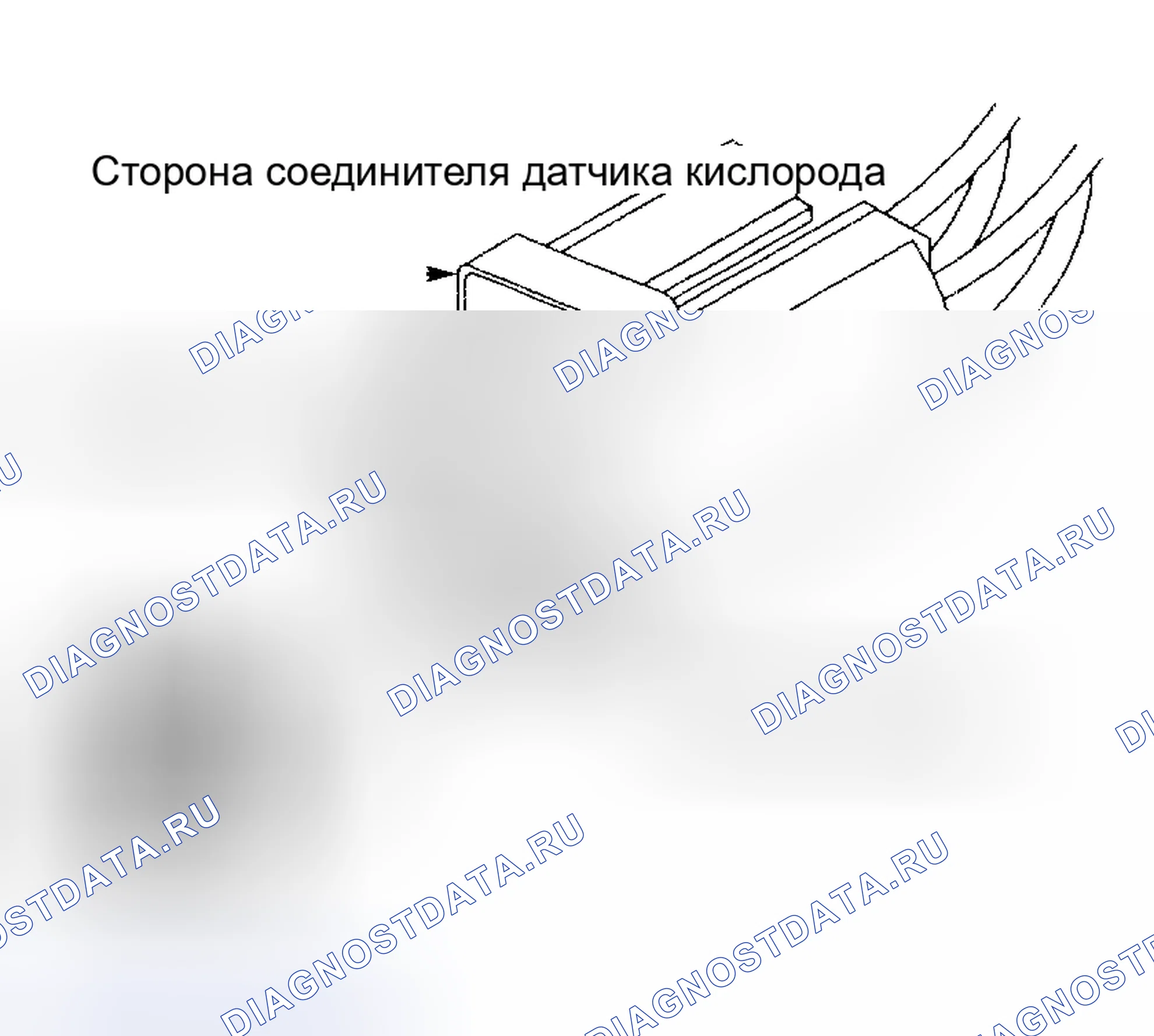 Рис. 38: ТЕСТ Tc-103A - ОТКАЗ НАГРЕВАТЕЛЯ ДАТЧИКА O2 ВЫШЕ ПО ПОТОКУ. Hyundai Veloster I