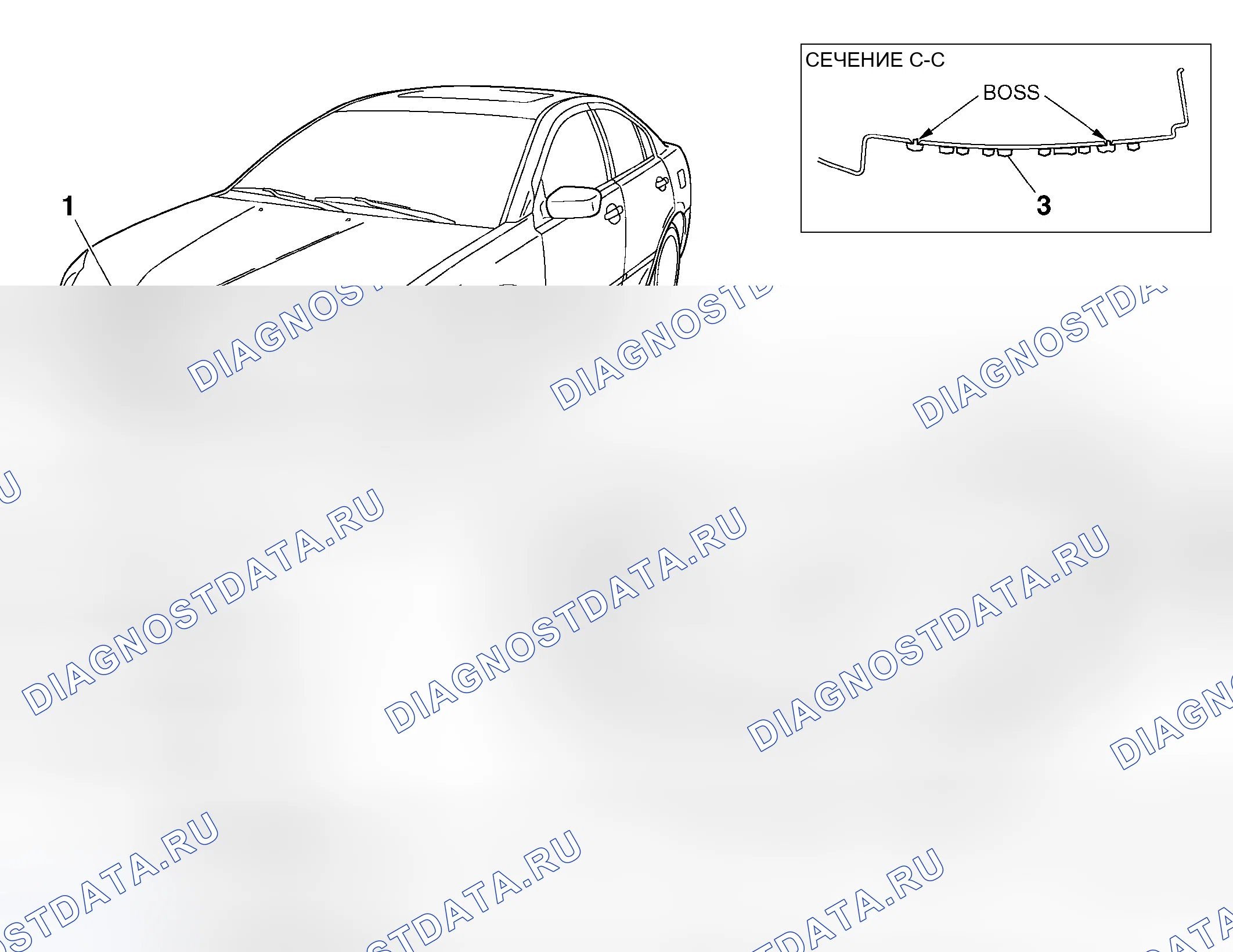 Рис. 67: ДЕМОНТАЖ И МОНТАЖ. Mitsubishi Galant IX рестайлинг