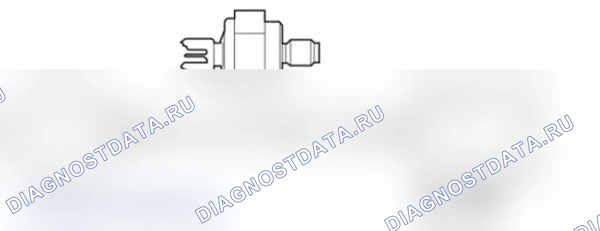 Рис. 59: Датчик детонации (датчик детонации). Ford Escape III