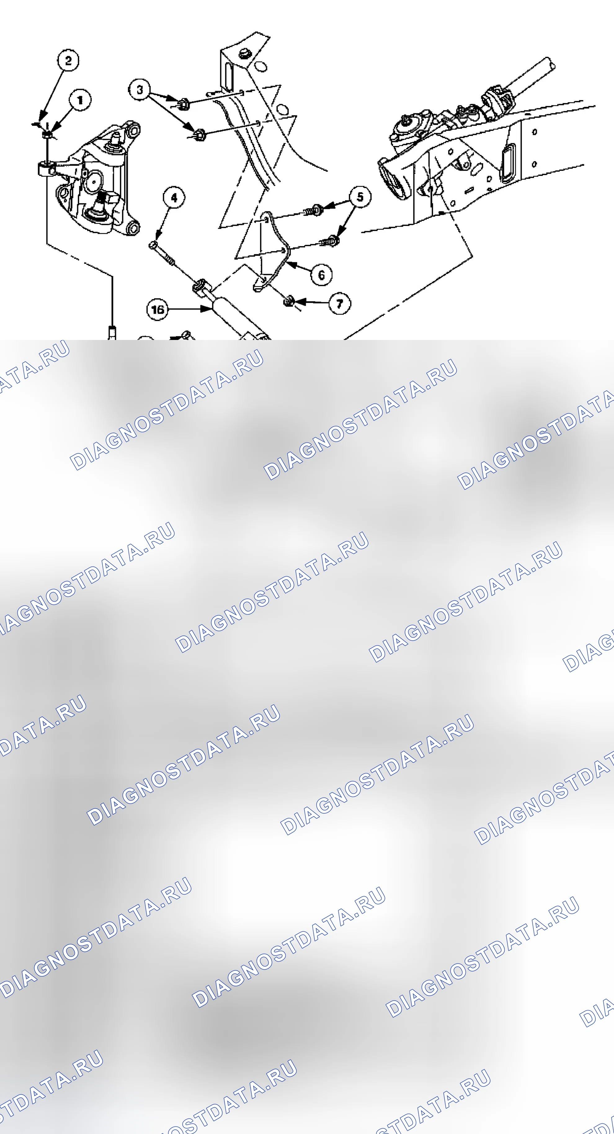 Рис. 113: хтагх0, хтагх1, 4х2 F-250 F-350. Ford Pickup F150 