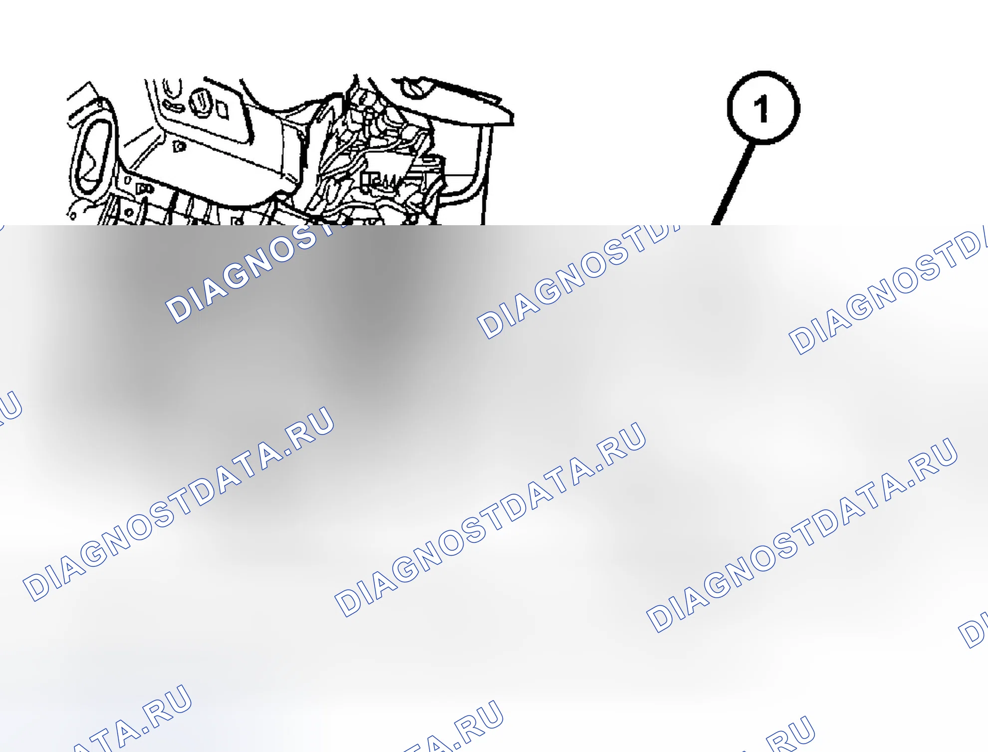 Рис. 157: ДЕМОНТАЖ. Chrysler Town & Country IV