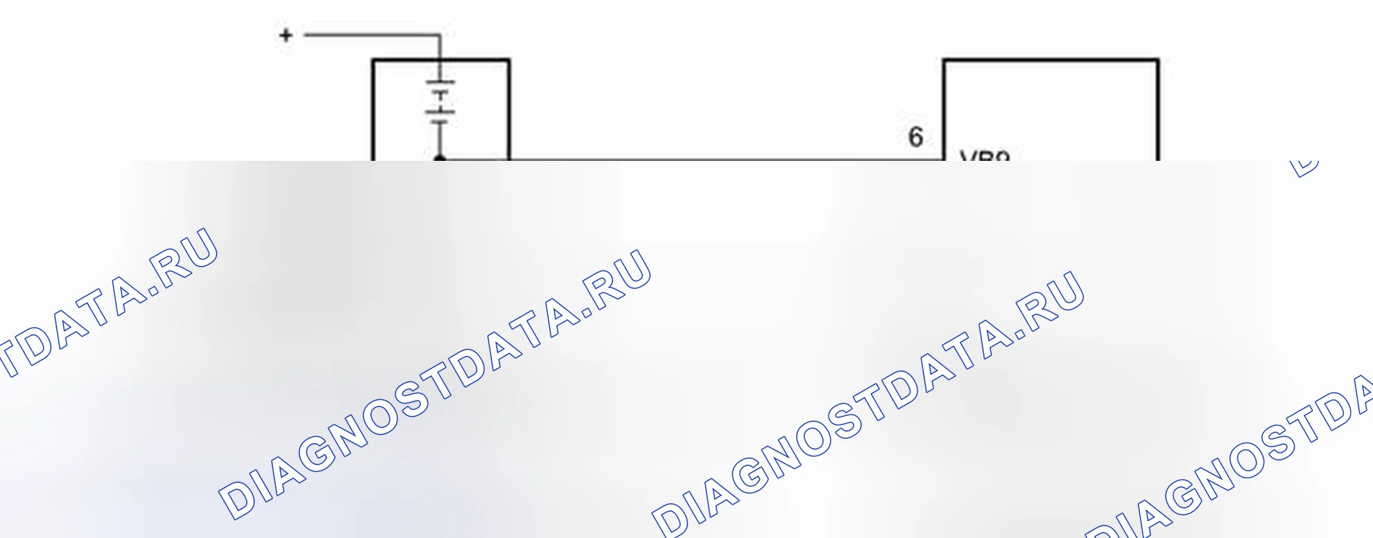 Рис. 381: электросхема. Toyota Camry XV50
