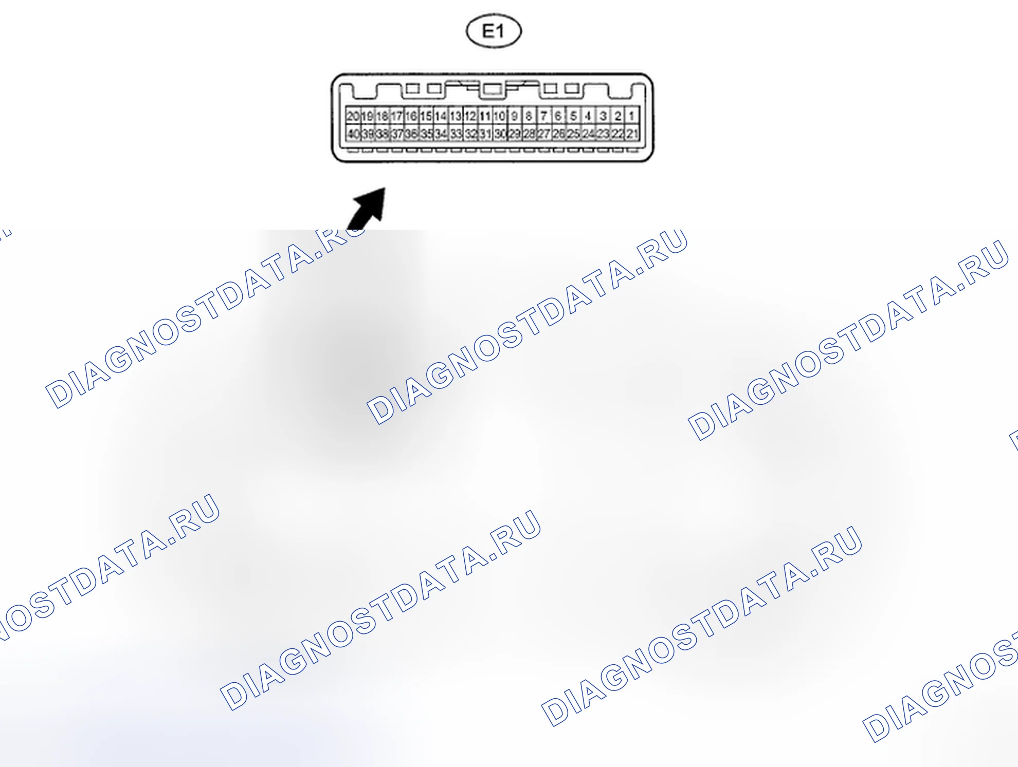 Рис. 148: КЛЕММЫ ЭБУ. Toyota Highlander II