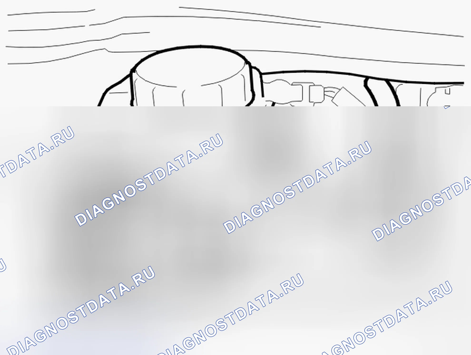 Рис. 108: ДЕМОНТАЖ ГЛАВНОГО ЦИЛИНДРА. Volvo S40 II