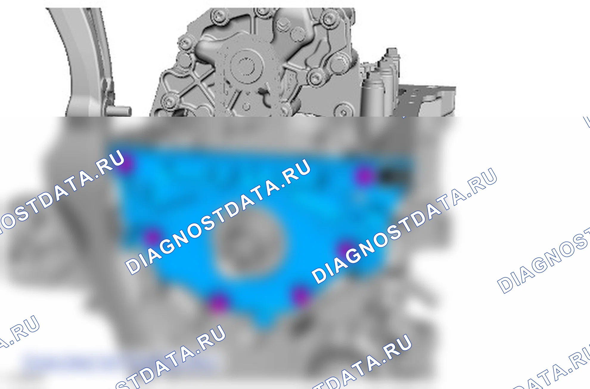 Разборка двигателя. Ford Kuga II