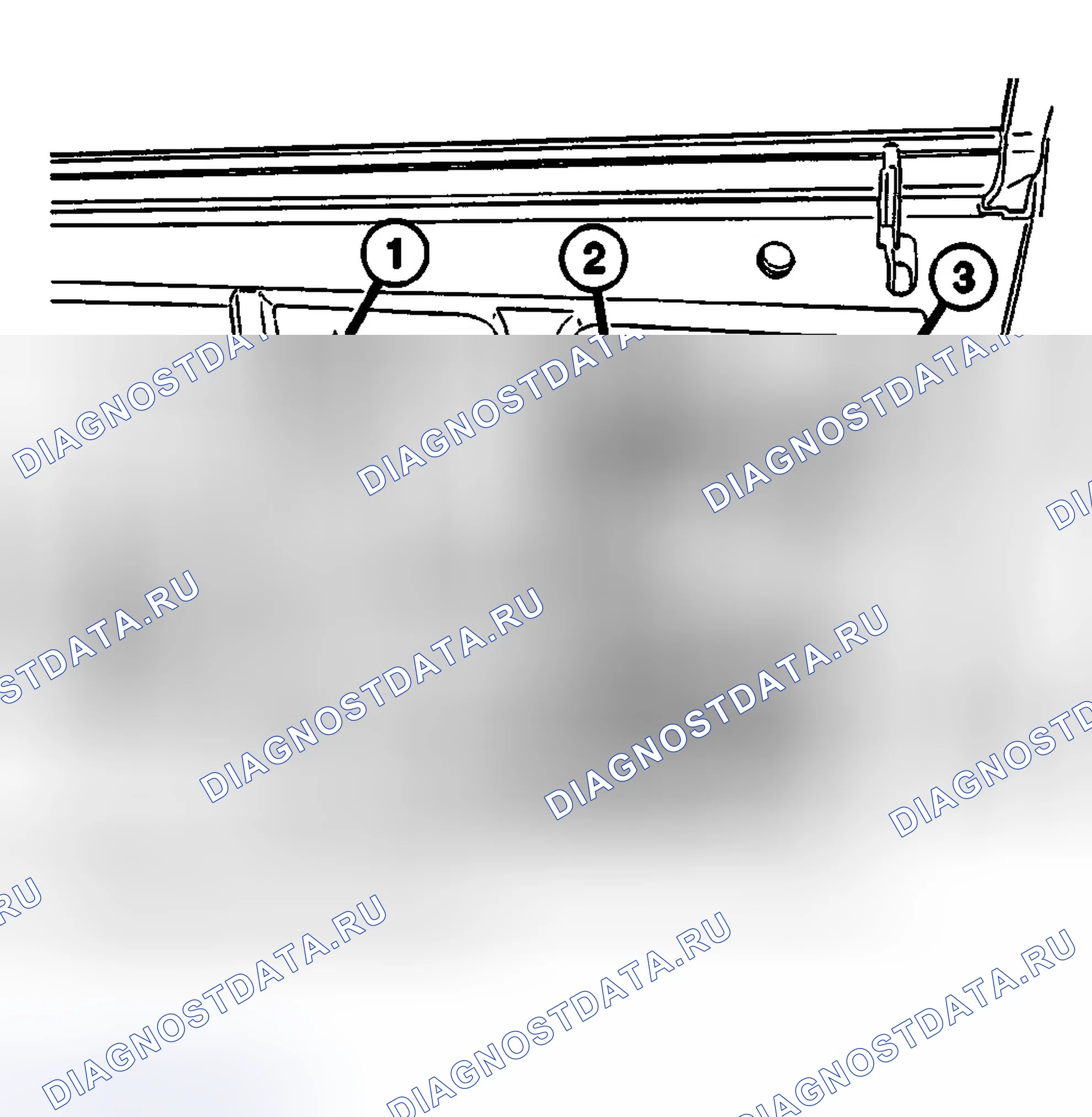 Рис. 14: ДЕМОНТАЖ. Dodge Pickup R1500 