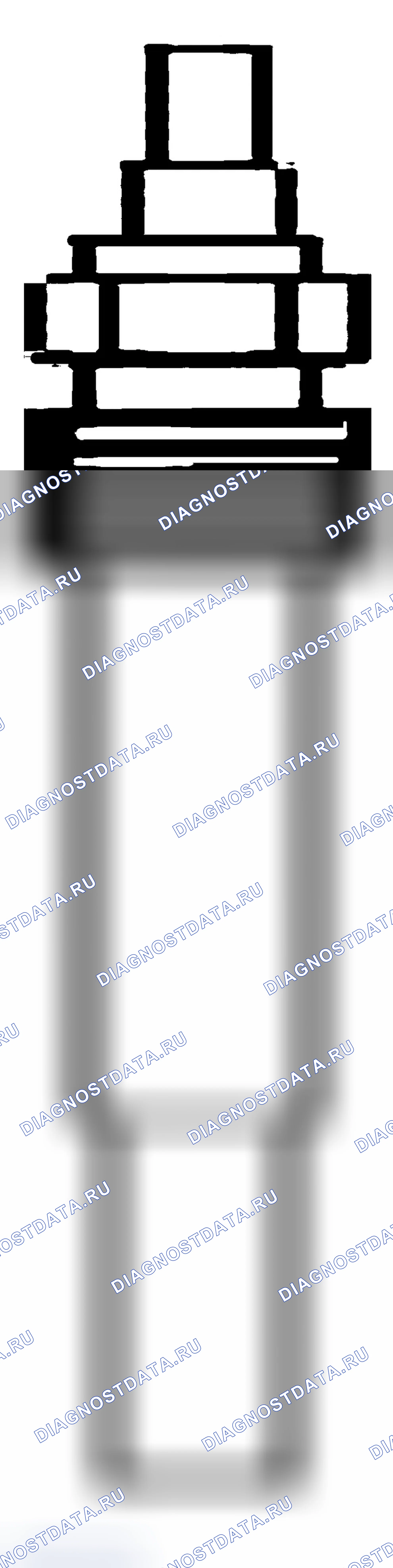 Рис. 2: Свечи накаливания, управляемые блок управления силовым агрегатом (PCM) (блок управления силовым агрегатом). Ford Pickup F150 