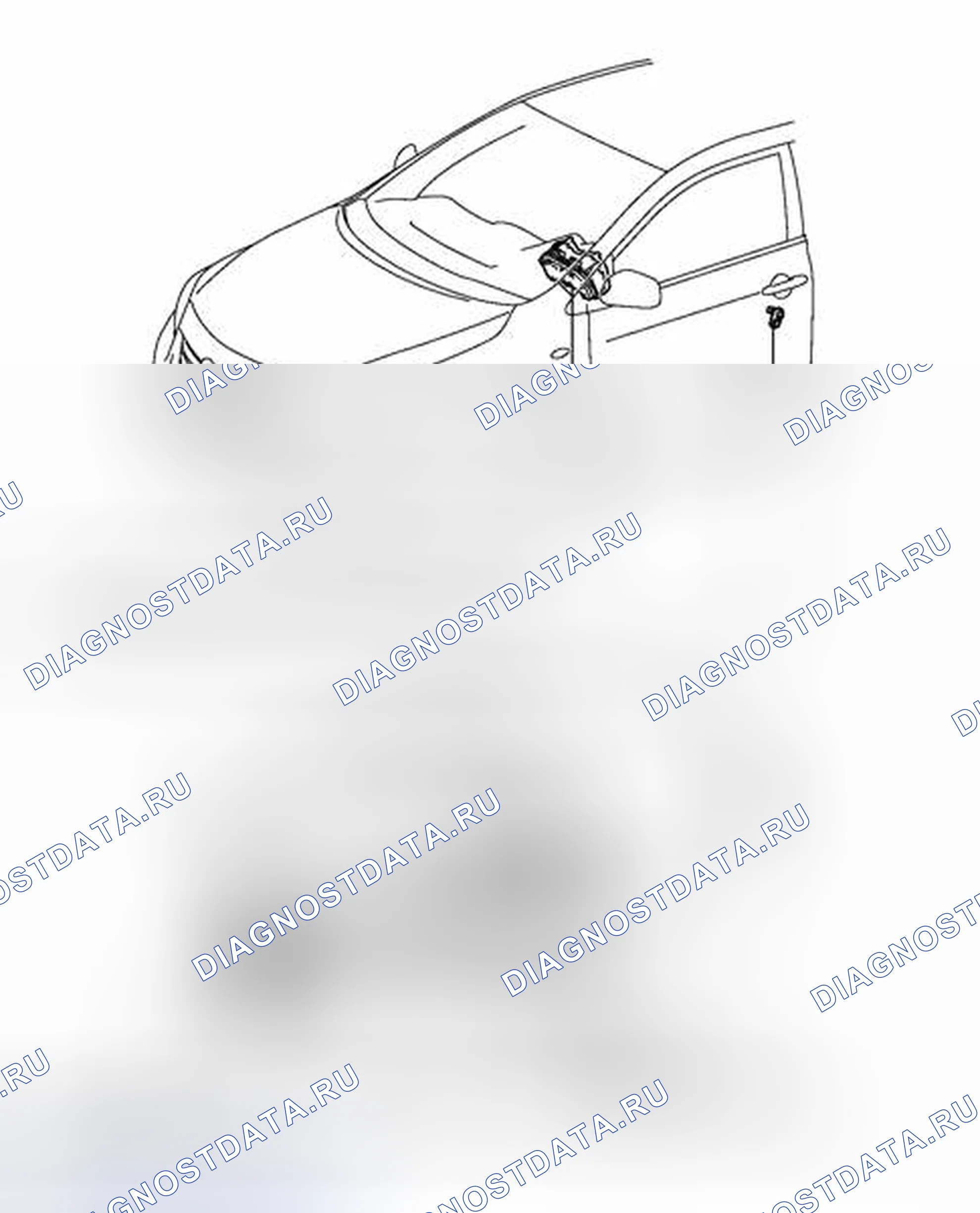 Рис. 299: ИЛЛЮСТРАЦИЯ. Toyota Corolla X рестайлинг
