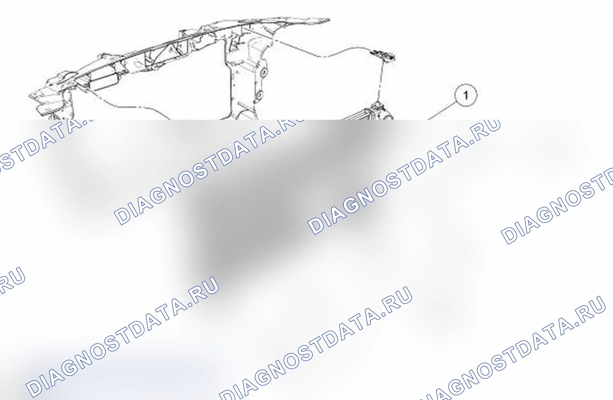 Рис. 5: Радиатор. Ford Taurus V