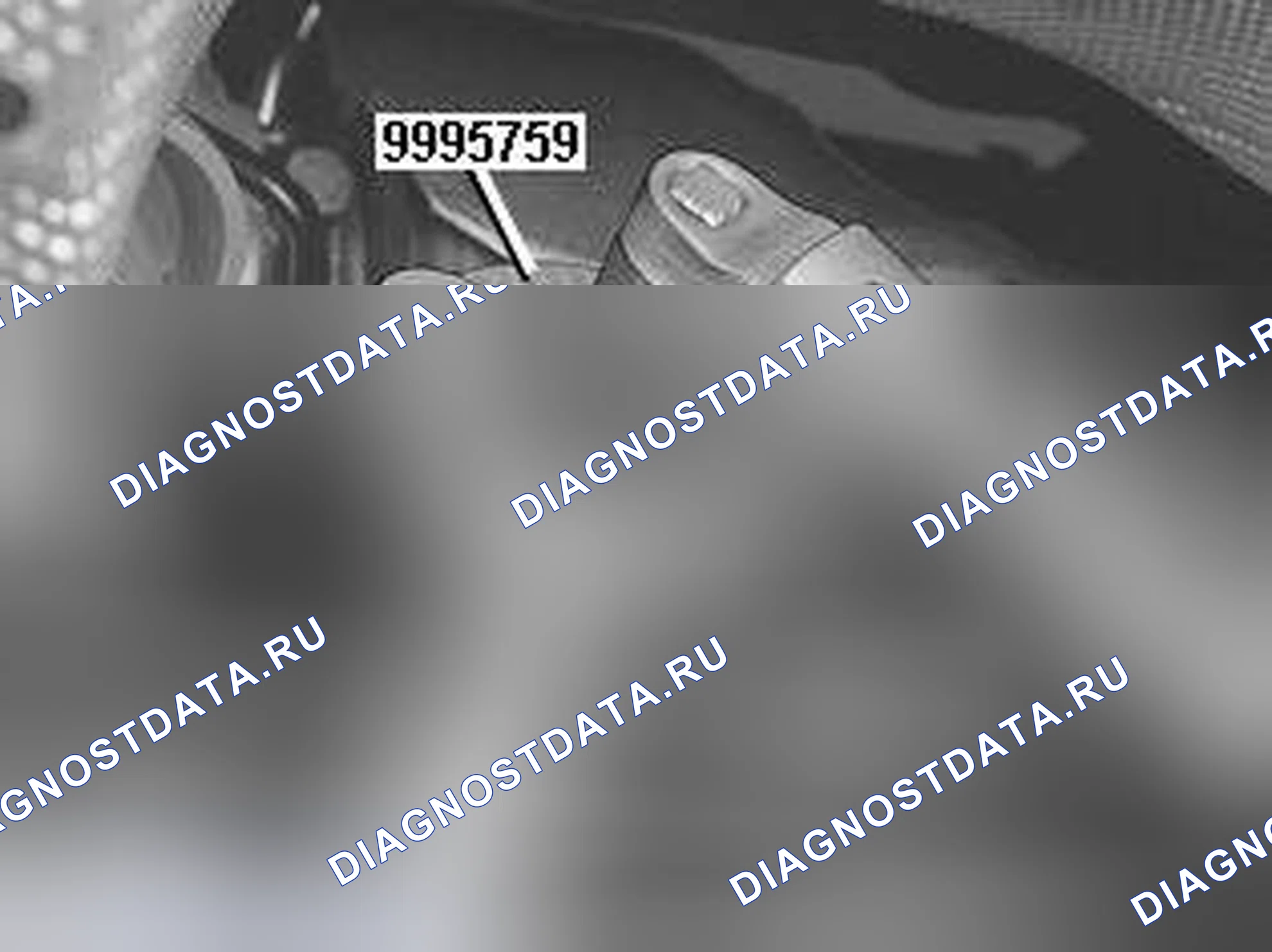 Рис. 18: Установка фланца на шестерню. Volvo S60 I