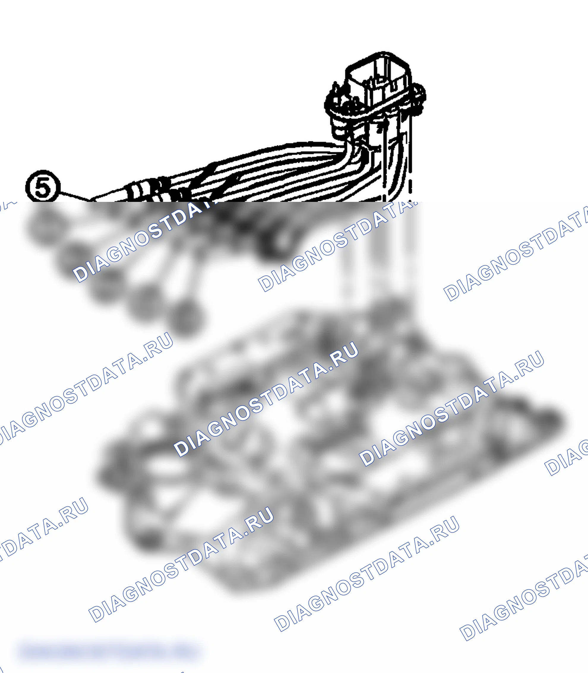 Рис. 151: Сборка впускного коллектора (LU3). GMC Savana Special G3500 