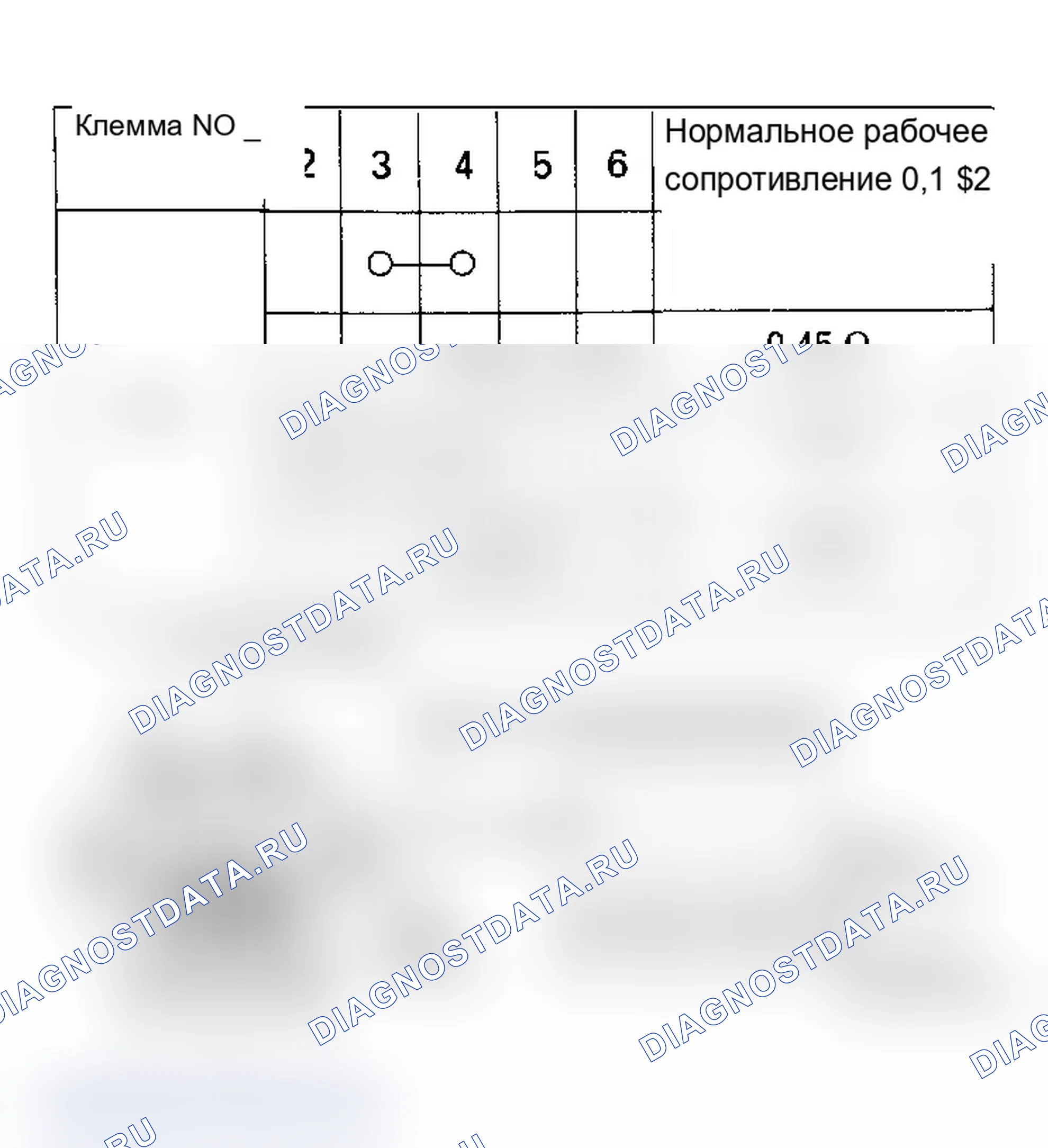 Рис. 2: РЕЗИСТОР ЭЛЕКТРОДВИГАТЕЛЯ ВОЗДУХОДУВКИ. Isuzu Amigo I
