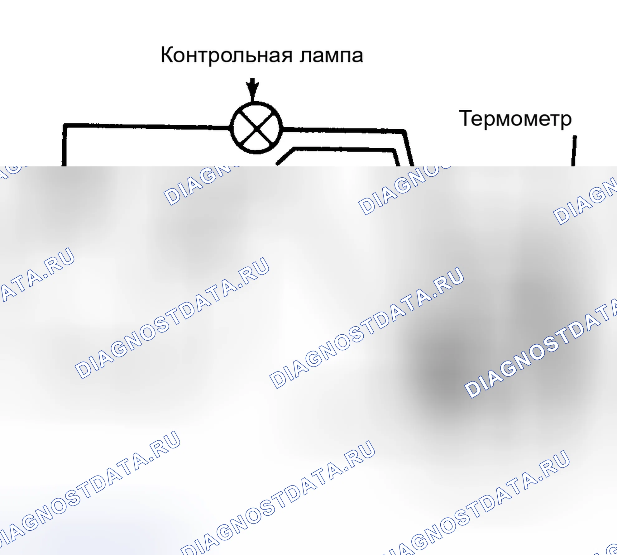 Рис. 13: ТЕРМОВЫКЛЮЧАТЕЛЬ ВРЕМЕНИ. Renault Fuego I