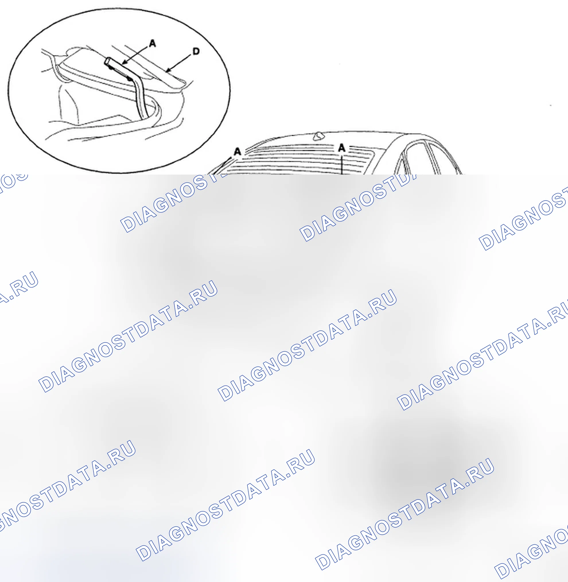 Рис. 28: РЕГУЛИРОВКА наружных кузовных панелей. Hyundai Elantra IV