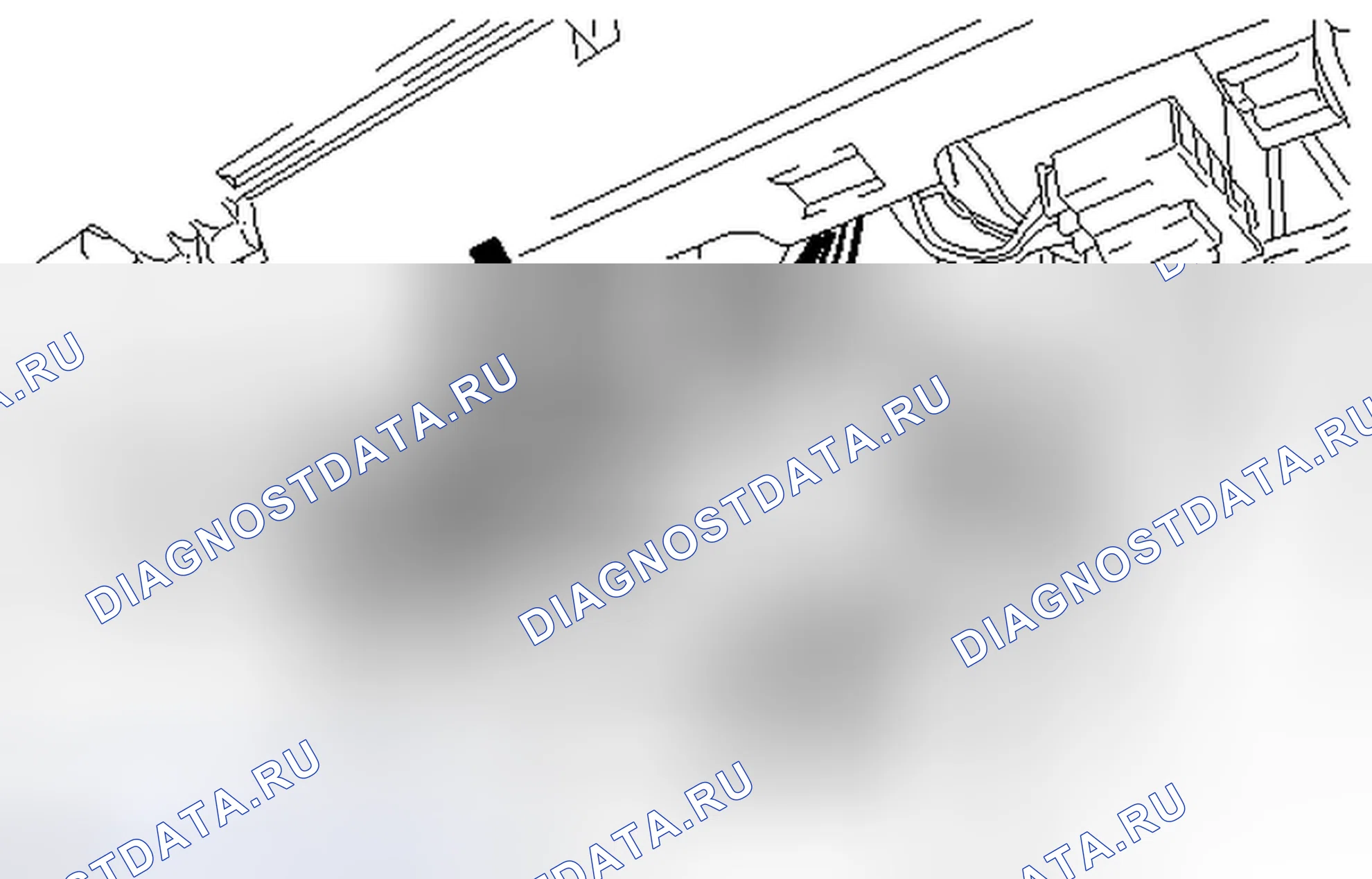 Рис. 156: ДЕМОНТАЖ. Toyota Sequoia II рестайлинг