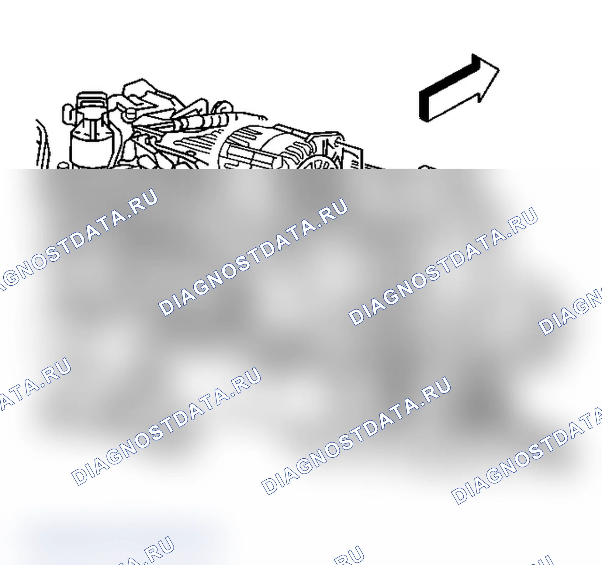 Рис. 9: Установка (Lumina 3.1L). Pontiac Grand AM V