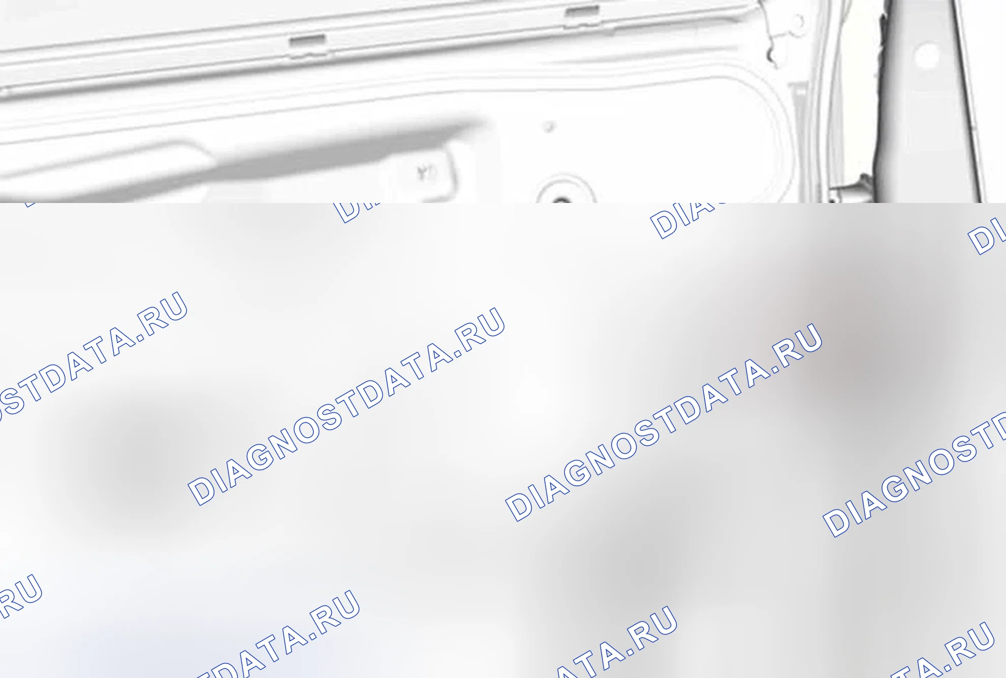 Рис. 164: Замена звена проверки передней стороны двери. Buick Encore I
