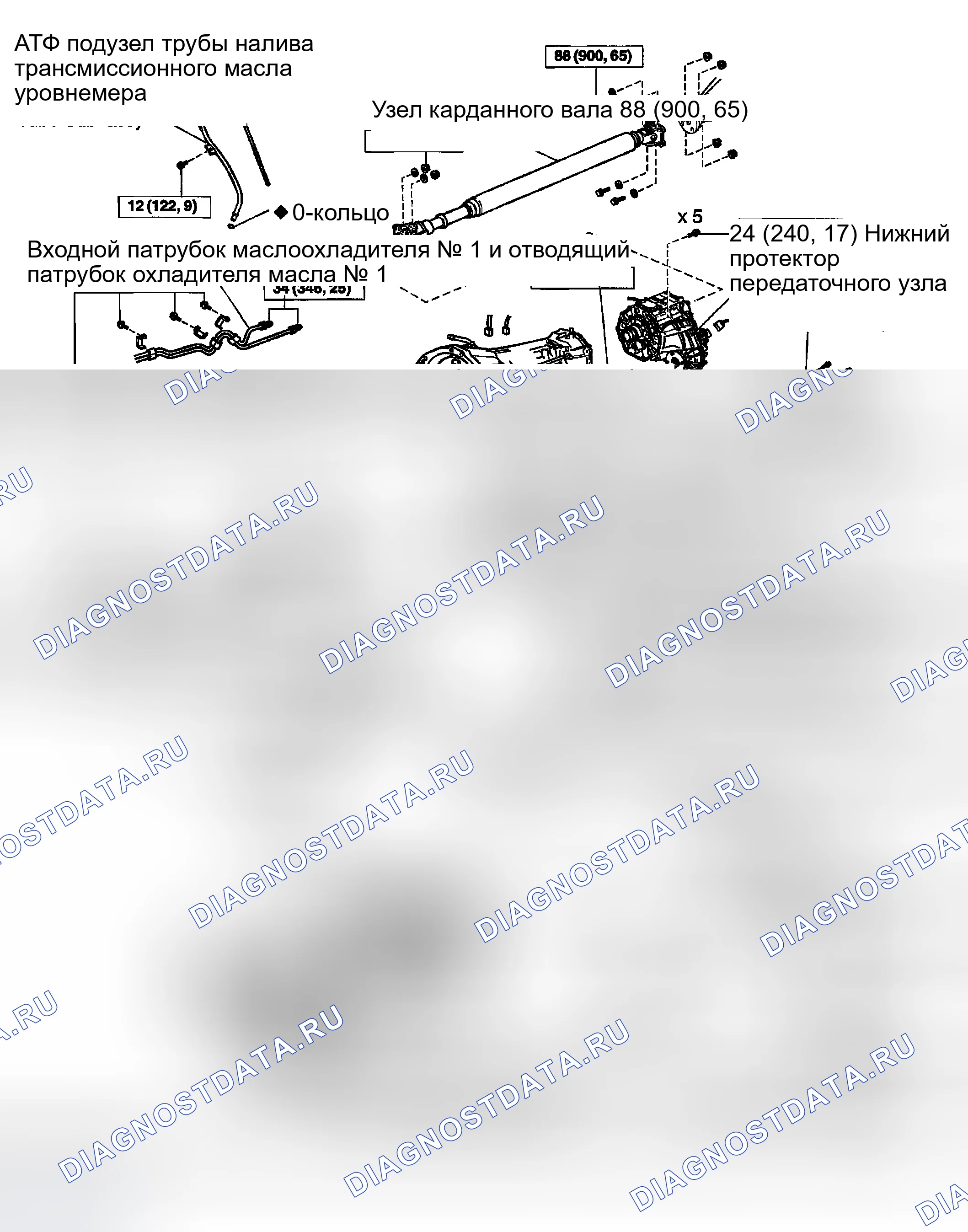 Рис. 6: КОМПОНЕНТЫ. Toyota 4Runner IV