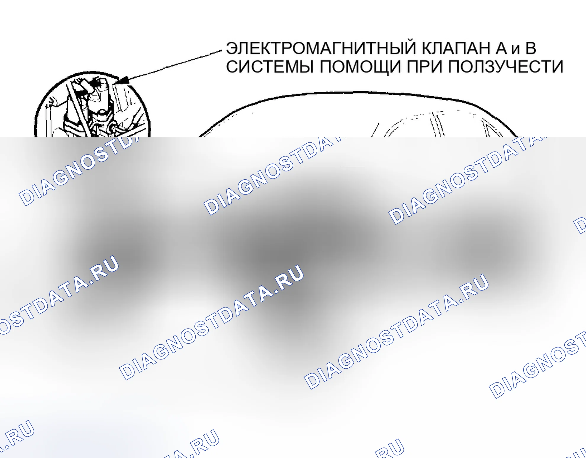 Рис. 1024: Система контроля ползучести. Honda Civic VII рестайлинг