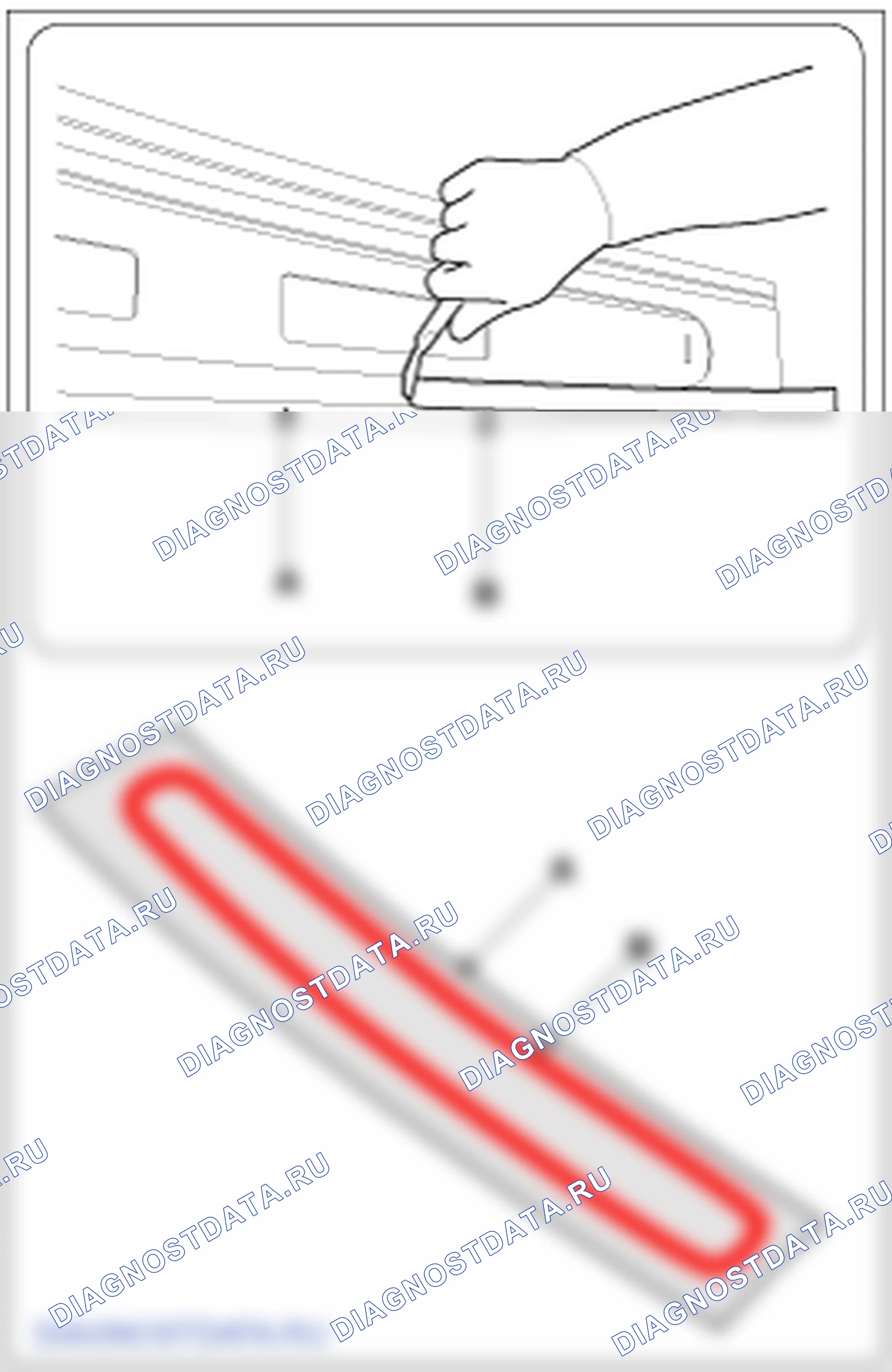 Установка переднего стекла. Hyundai i20 GB
