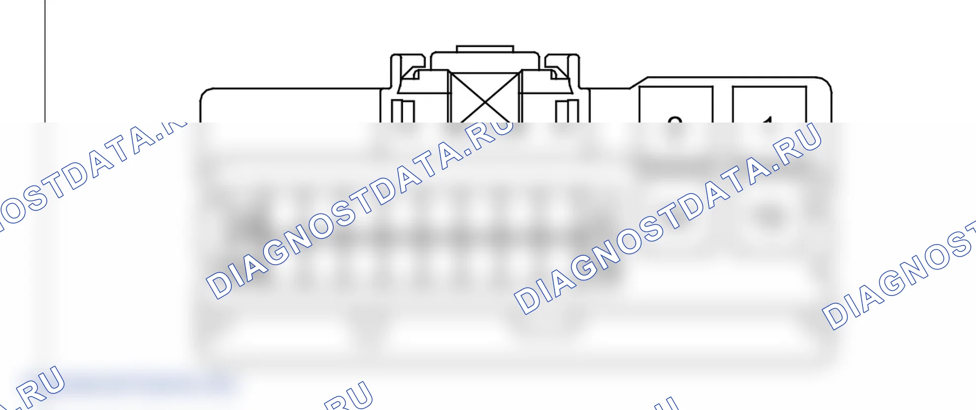 Распиновка разъёма E25-X01 — внешний вид и назначение контактов. Tank Tank 500 I