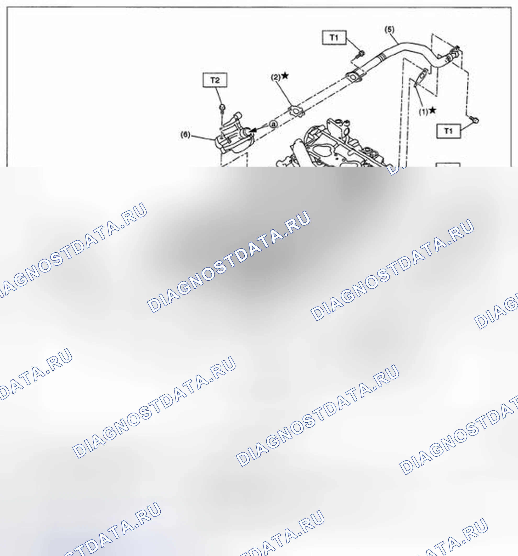Рис. 59: КОМБИНИРОВАННЫЙ КЛАПАН ВТОРИЧНОГО ВОЗДУХА. Subaru Impreza WRX STI GR